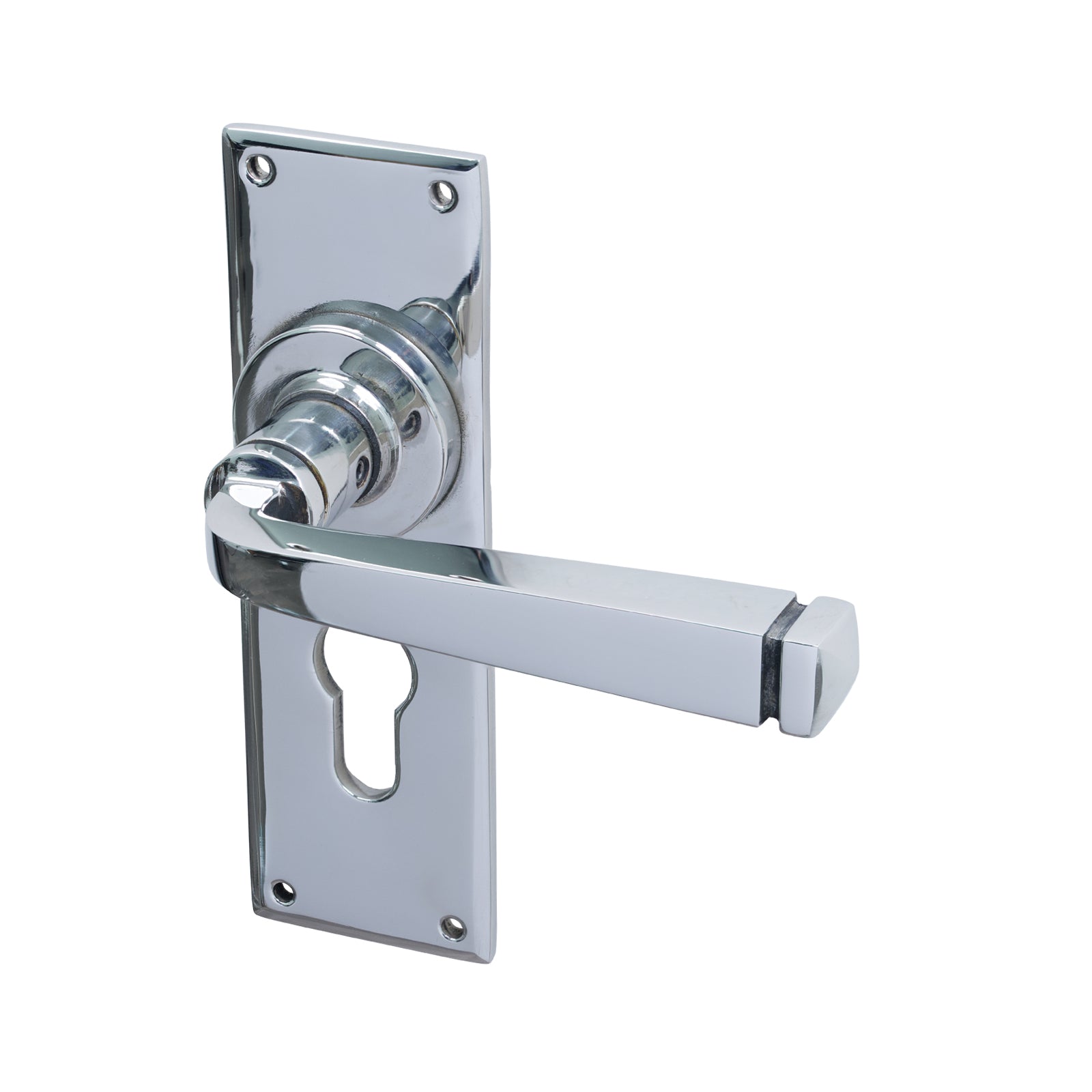 SHOW Image of Polished Marine Stainless Steel Euro Avon Lever Handles