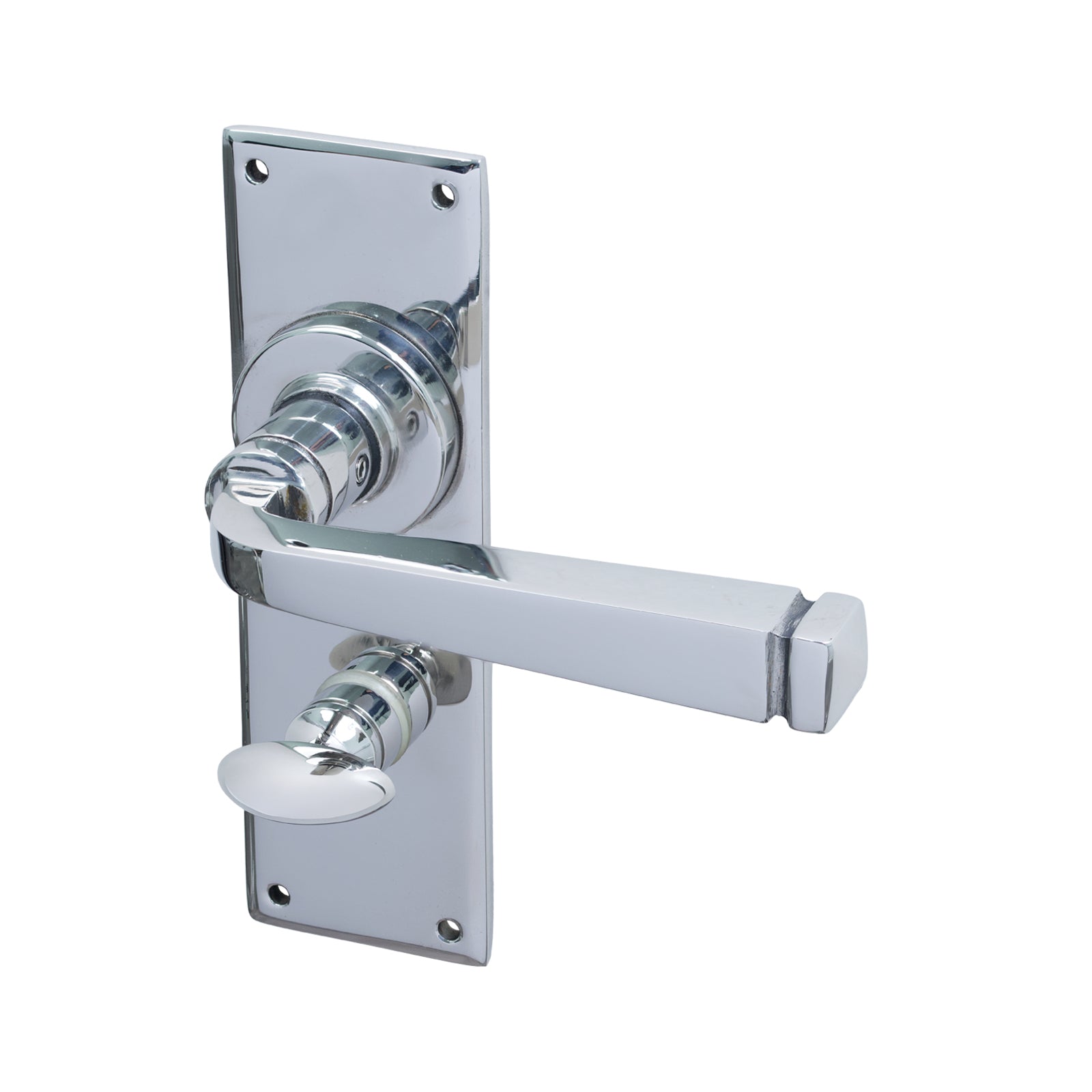 SHOW Image of Polished Marine Stainless Steel Bathroom Avon Lever Handles