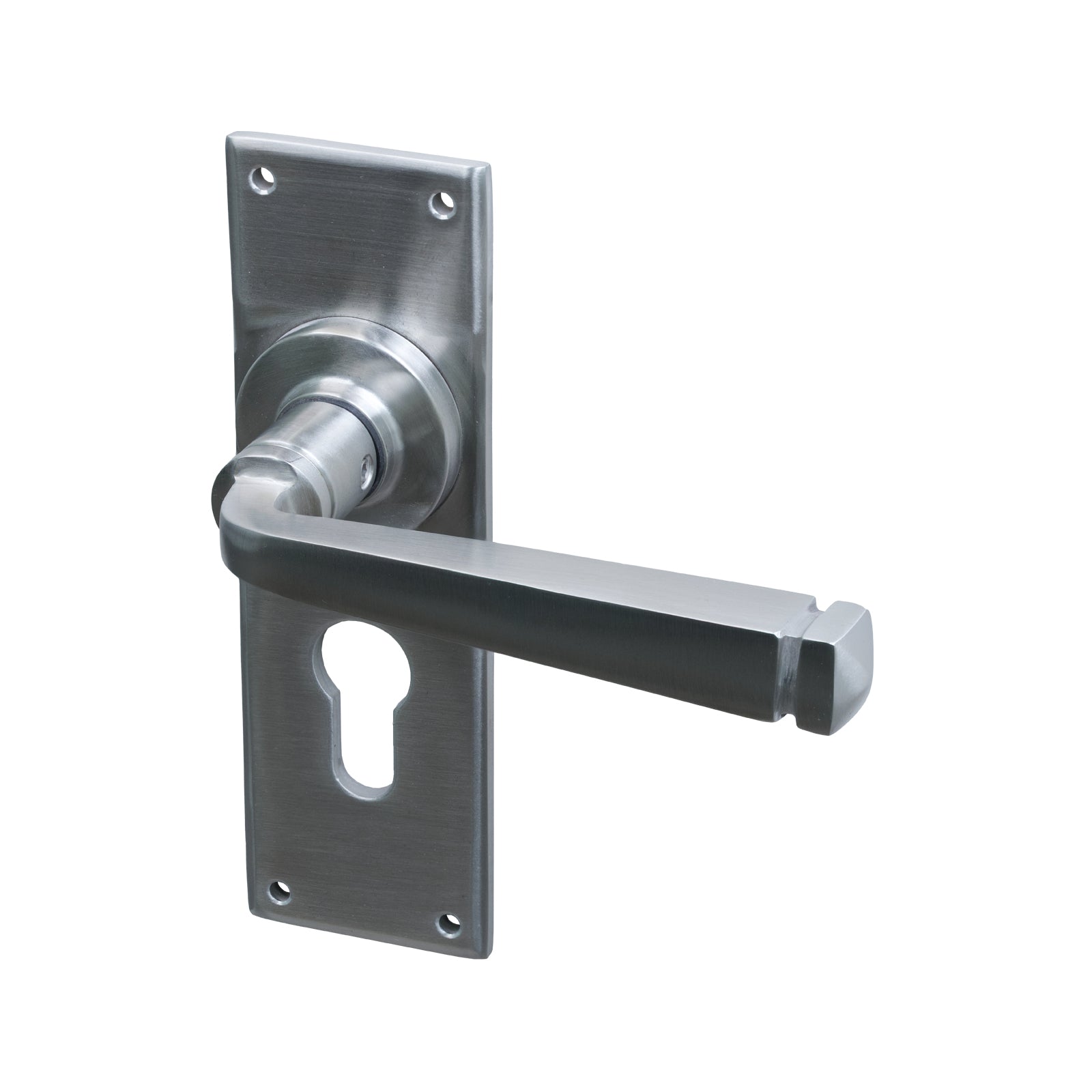 SHOW Image of Satin Marine Stainless Steel Euro Avon Lever Handles