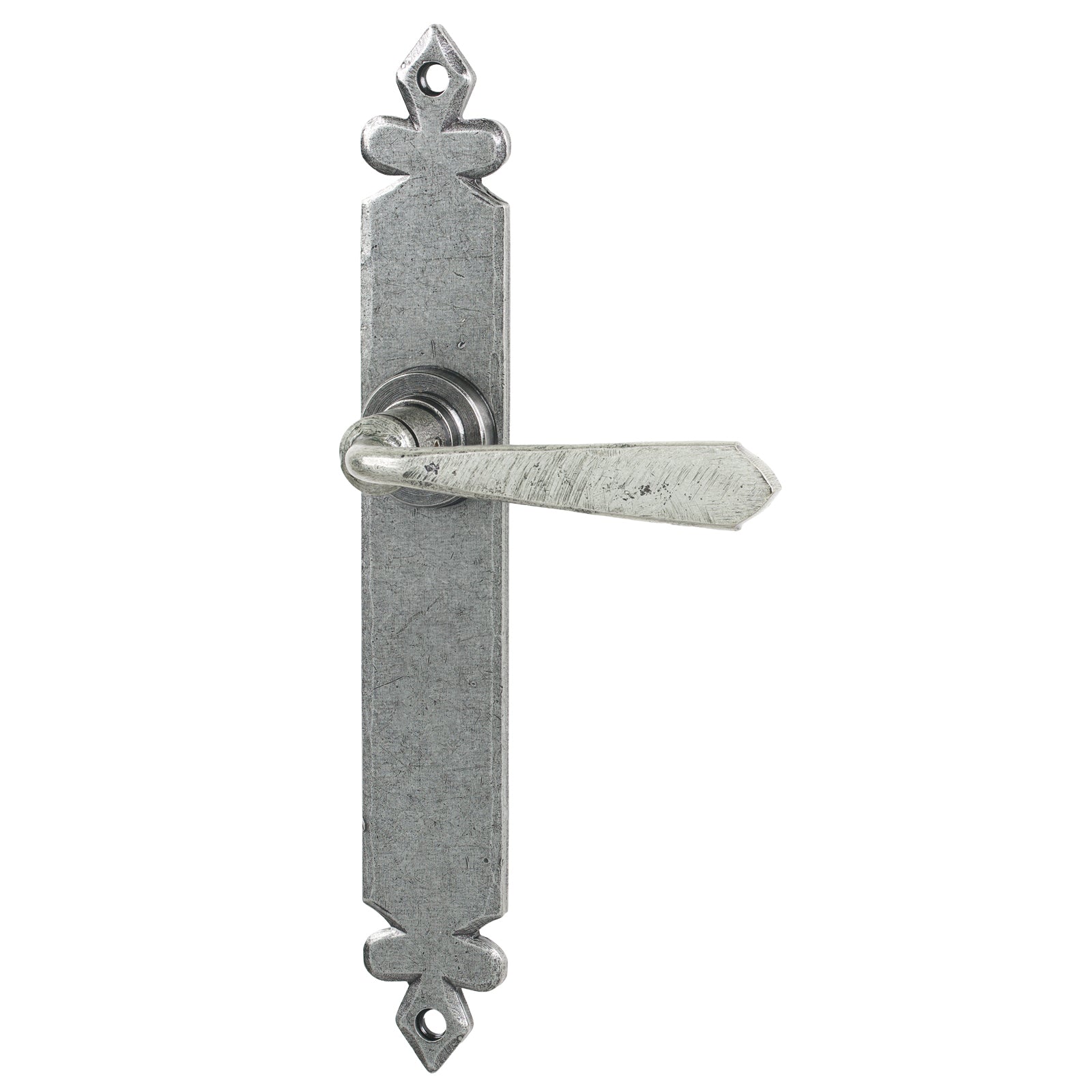 Pewter Latch Cromwell Lever Handles