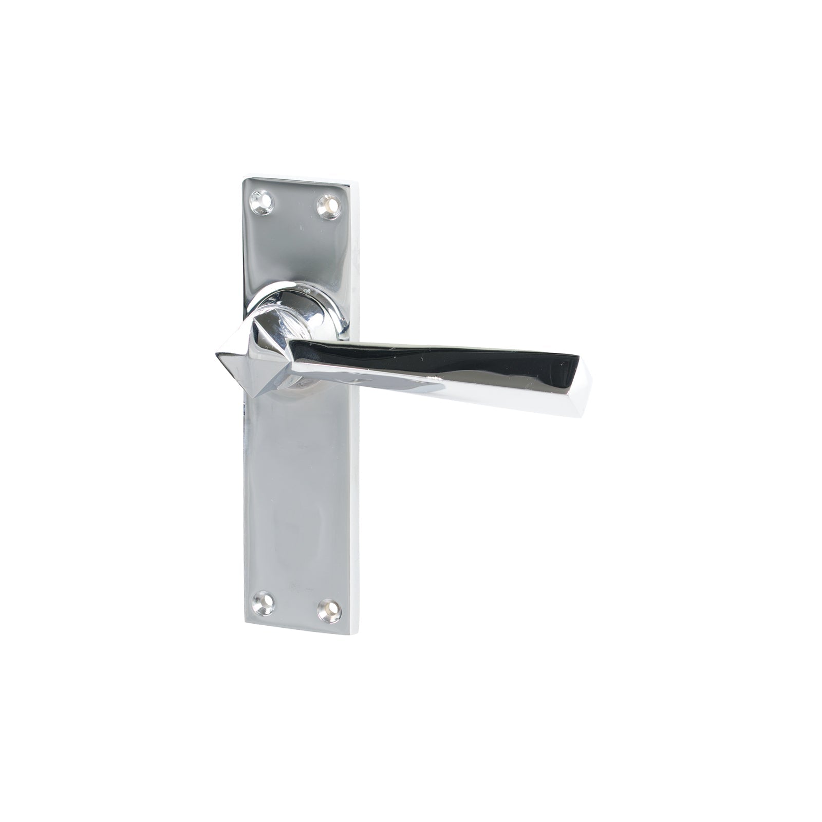 Polished Chrome Latch Straight Lever Handles