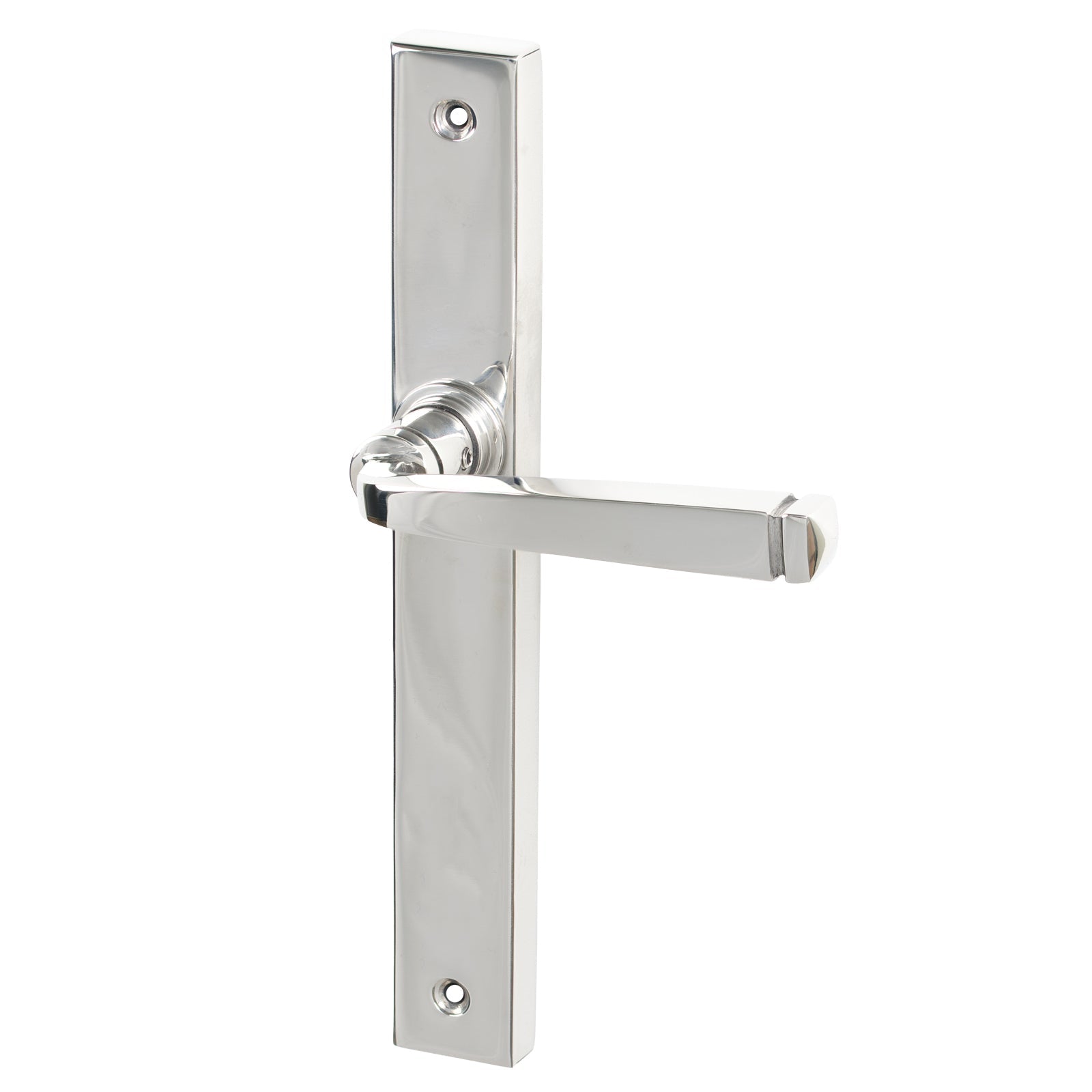 SHOW Polished Marine Latch Avon Slimline Multipoint Door Handle