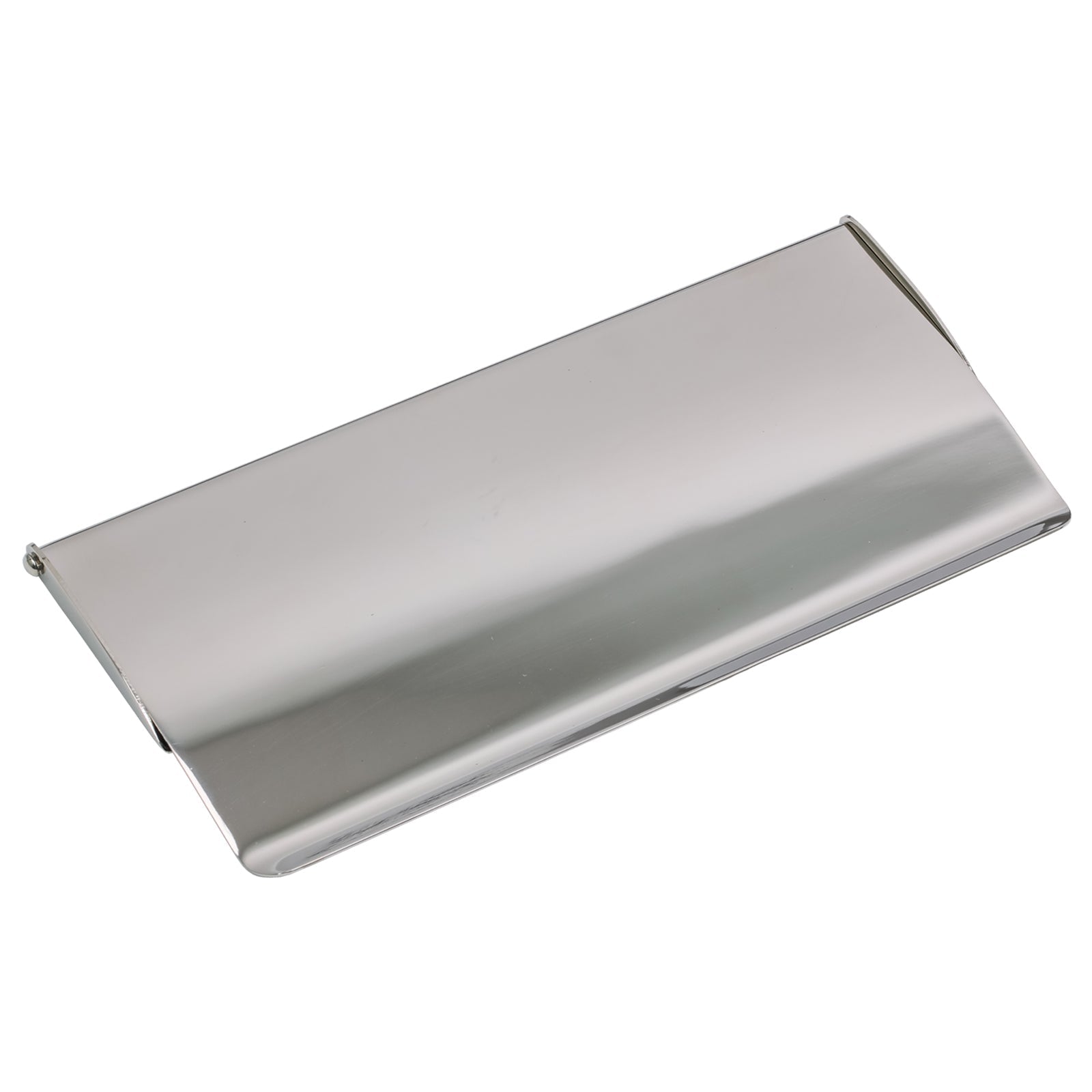 SHOW Large Polished Nickel Letter Plate Cover