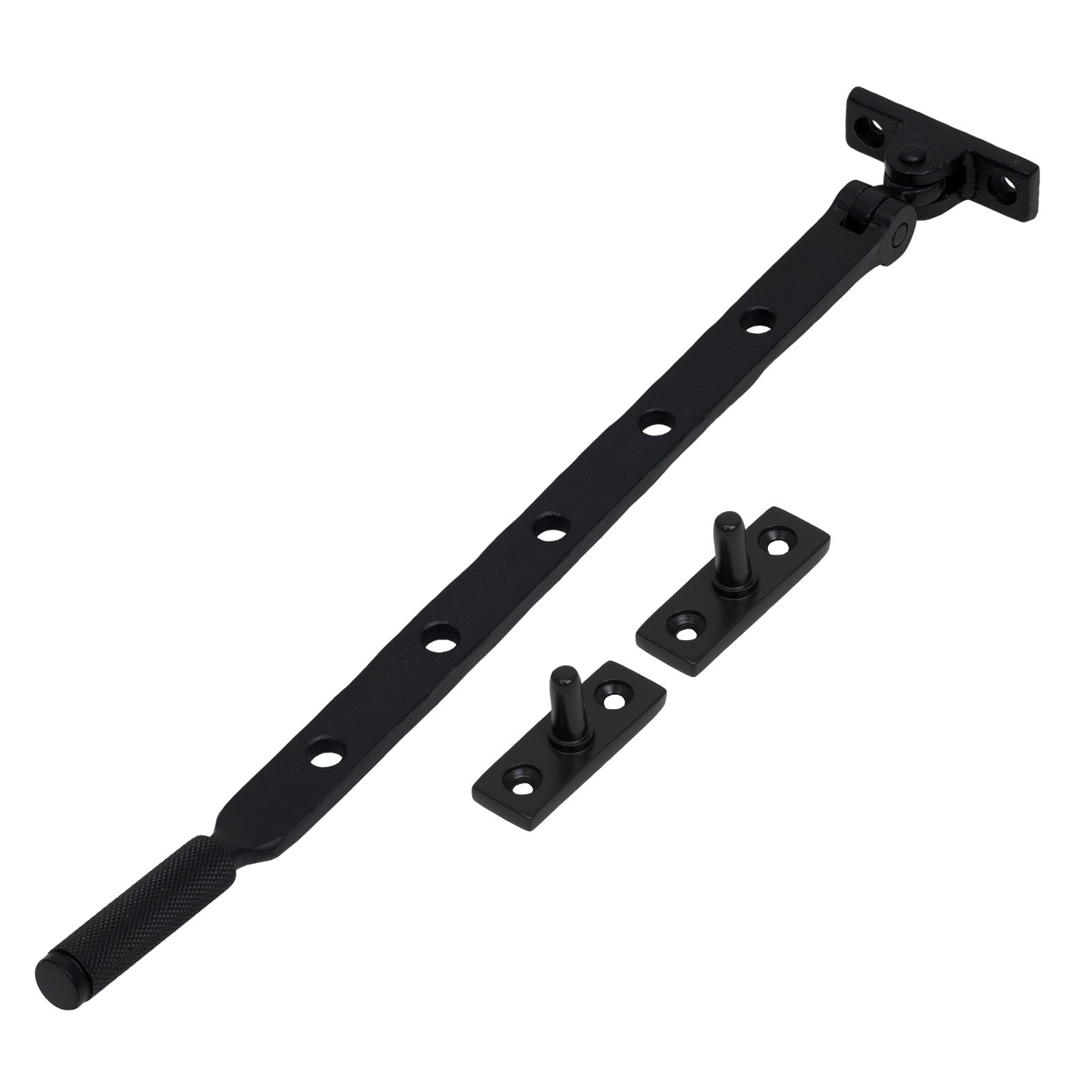 12 Inch Matt Black Brompton Window Stay