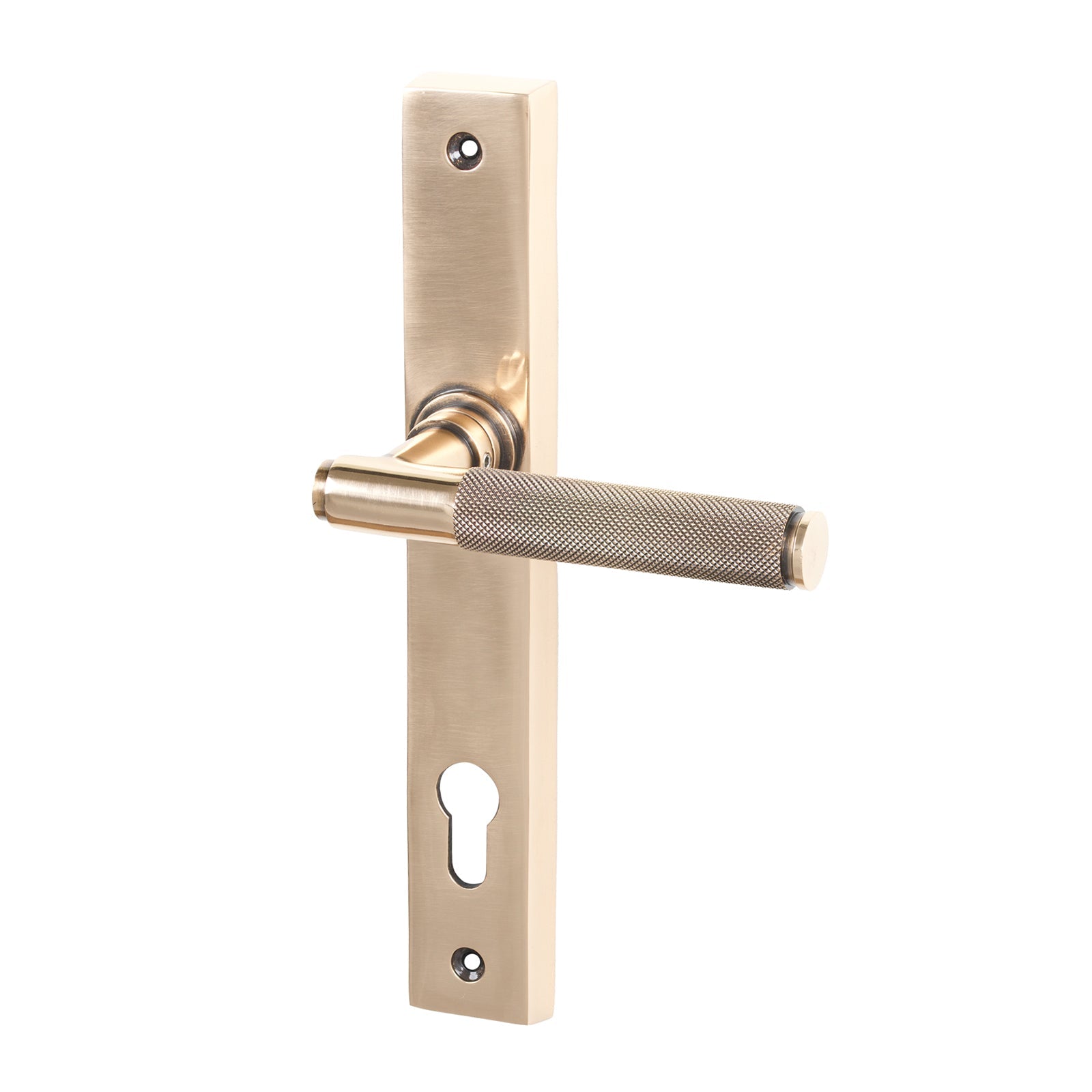 Polished Bronze Brompton Slimline Multipoint Door Handle