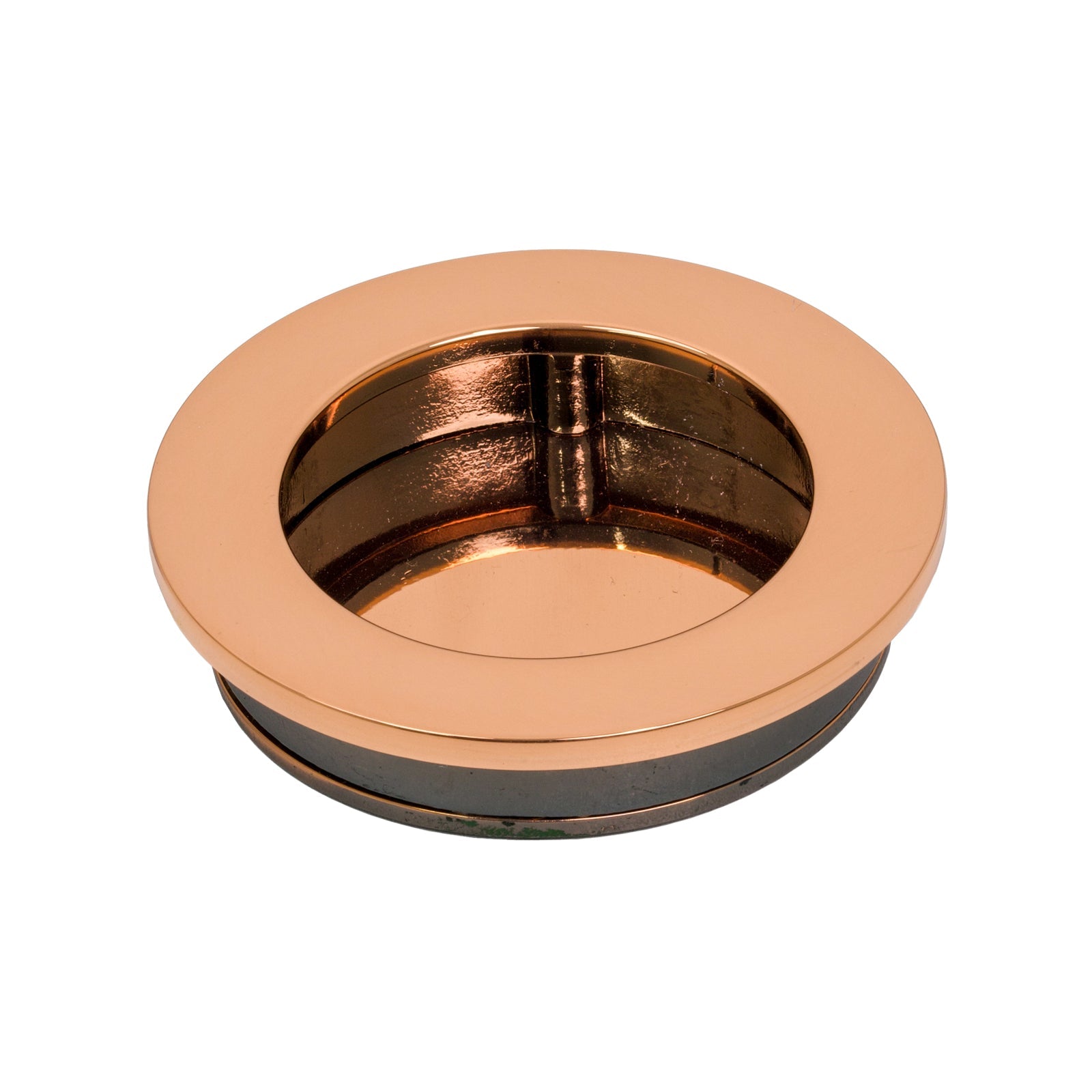 Polished Bronze Plain Round Pull 