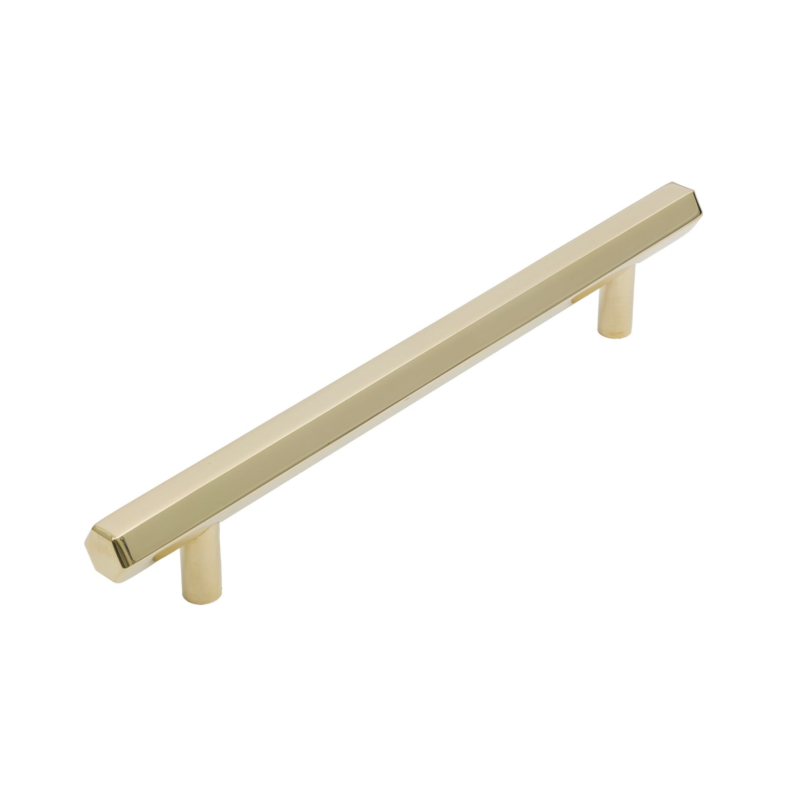 220mm Polished Brass Kahlo Pull Handle