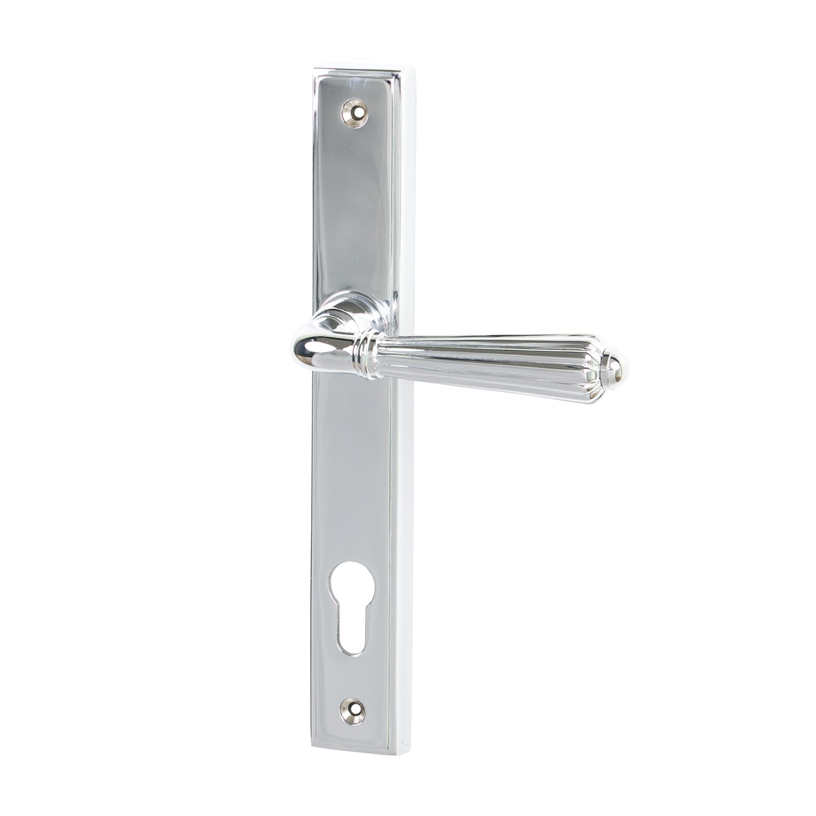 SHOW Polished Chrome Hinton Slimline Multipoint Door Handle