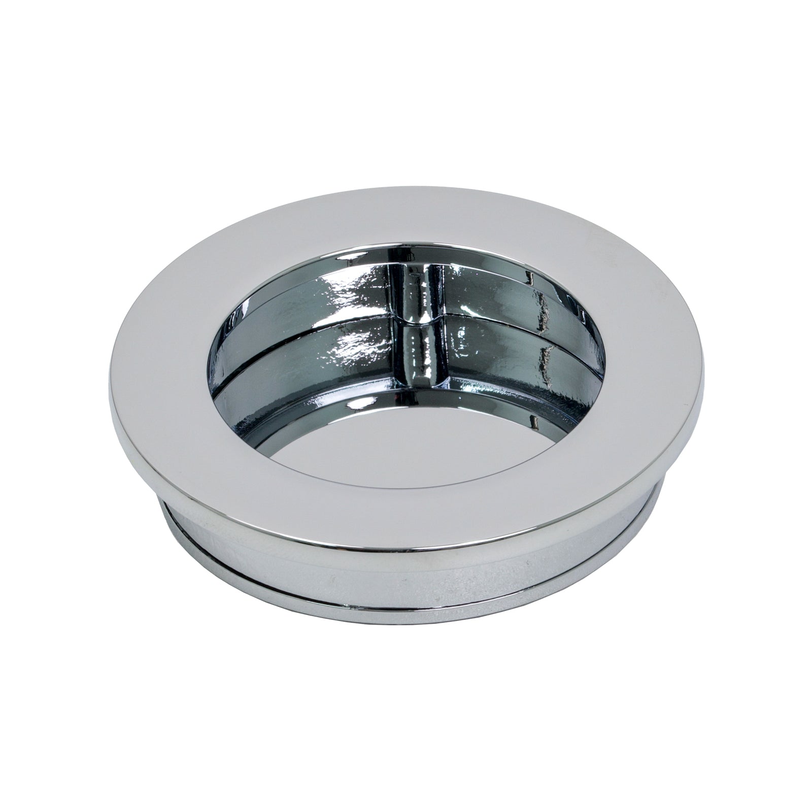 Polished Chrome Plain Round Pull 