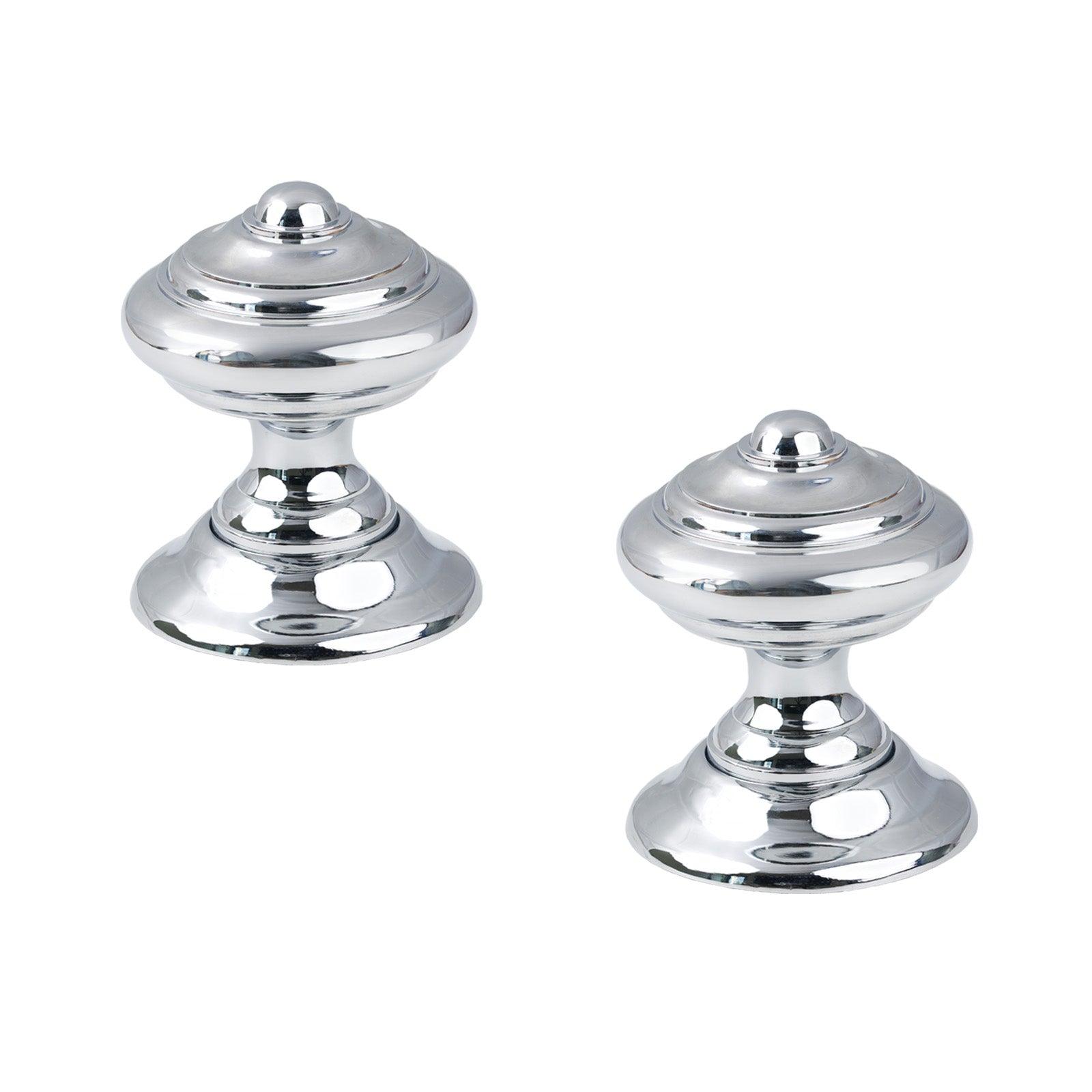 Polished Chrome Elmore Concealed Mortice Knobs