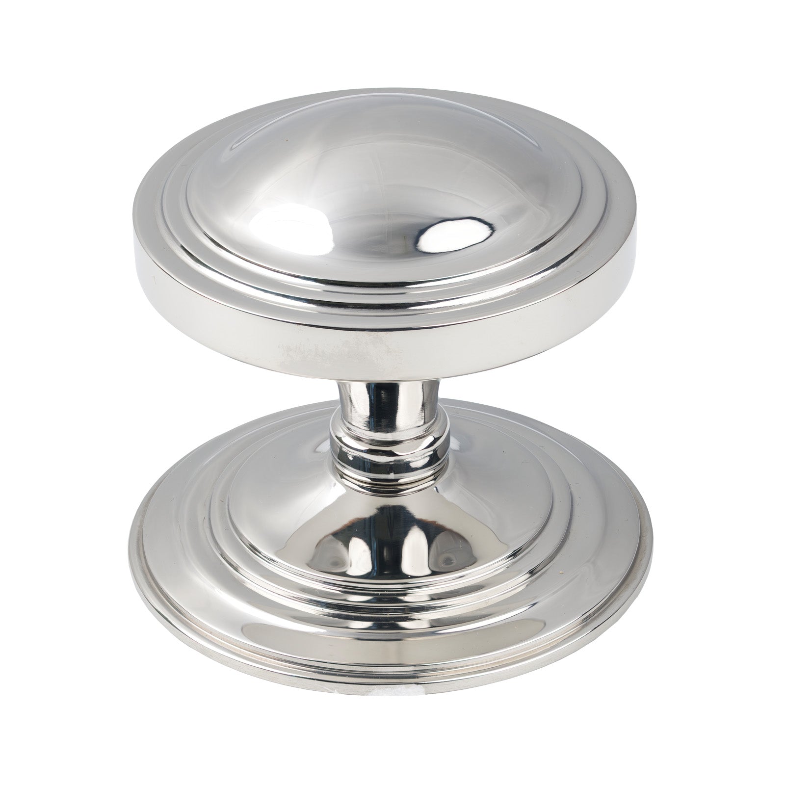 Polished Chrome Art Deco Centre Door Knob