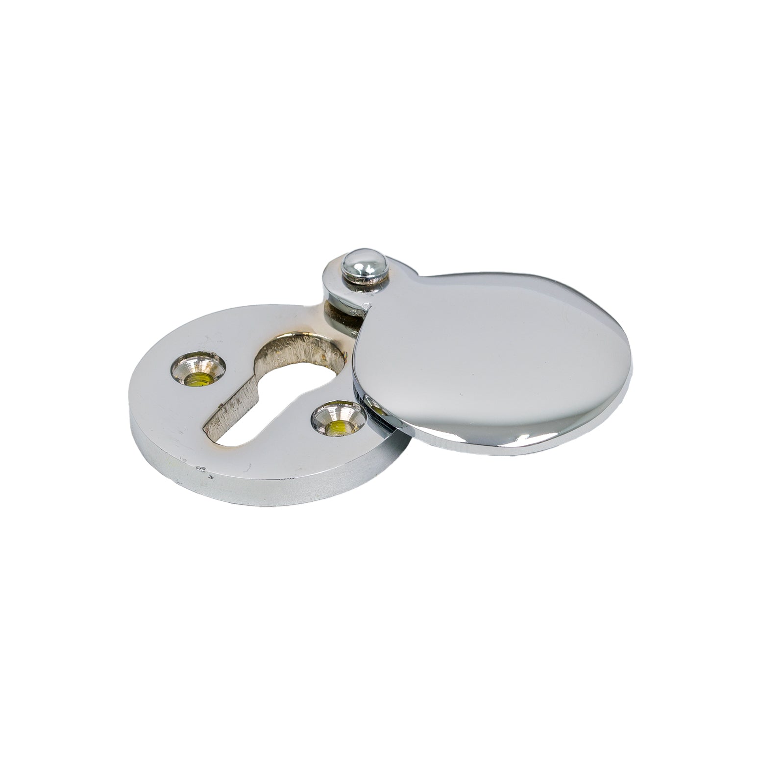 Polished Chrome Round Covered Escutcheon