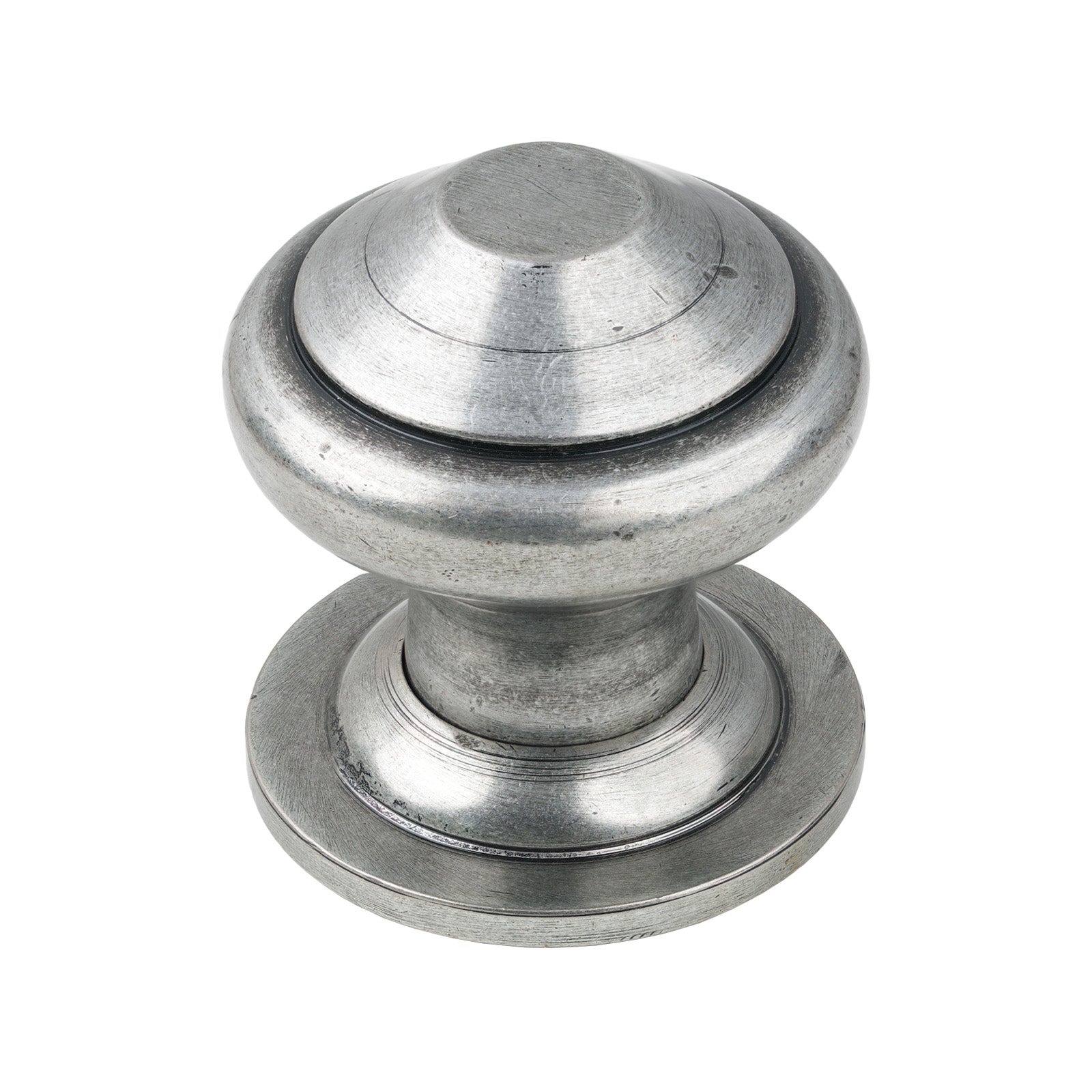 Pewter Regency Centre Door Knob