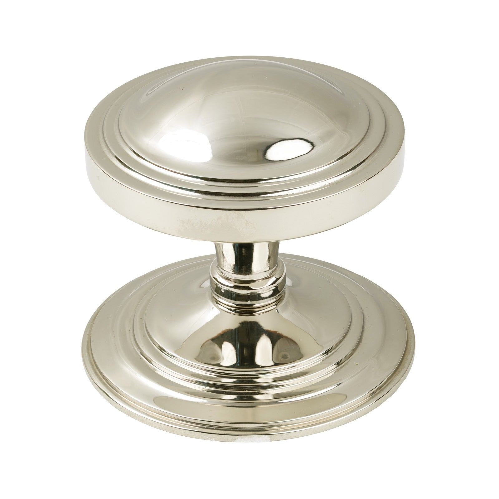 Polished Nickel Art Deco Centre Door Knob