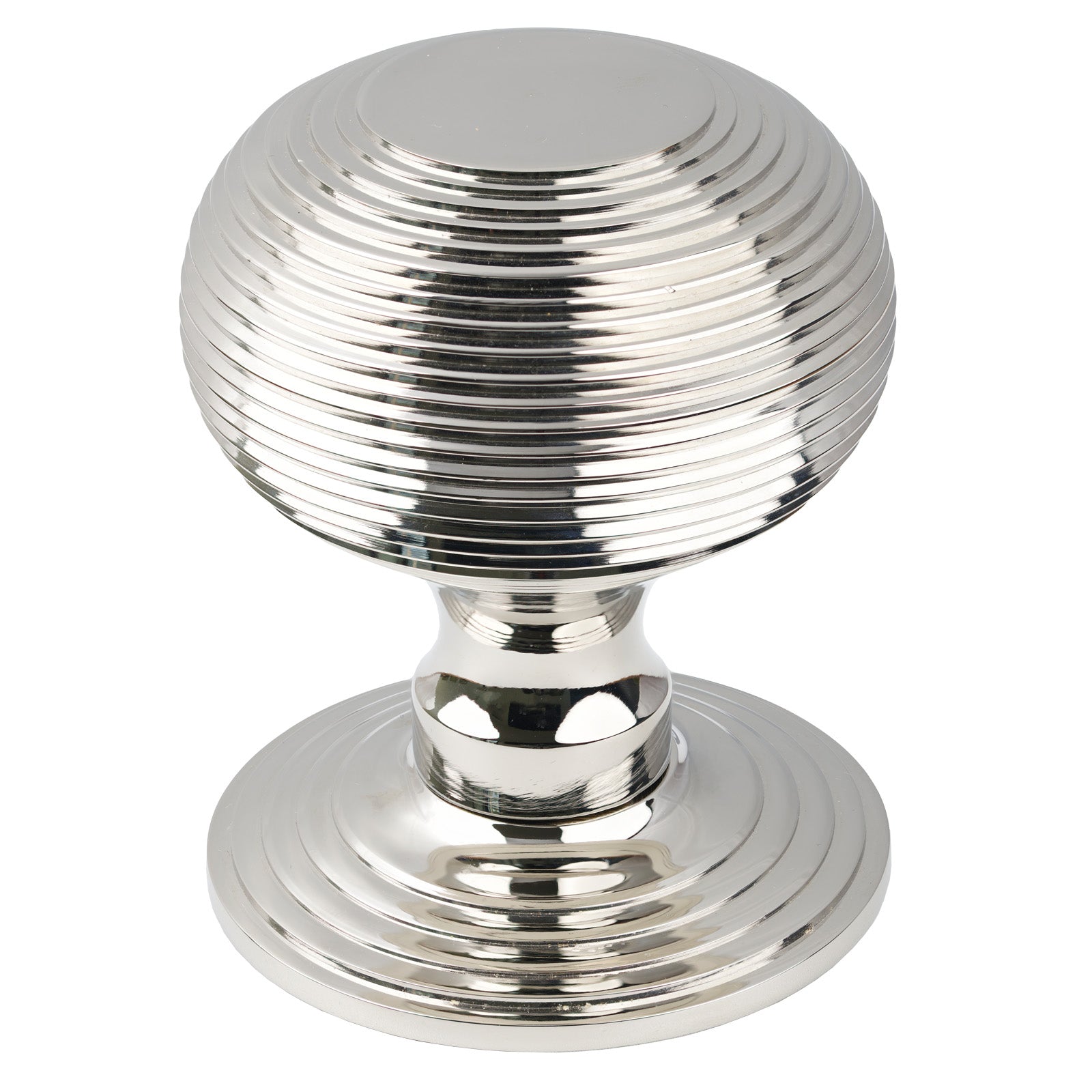 Polished Nickel Beehive Centre Door Knob