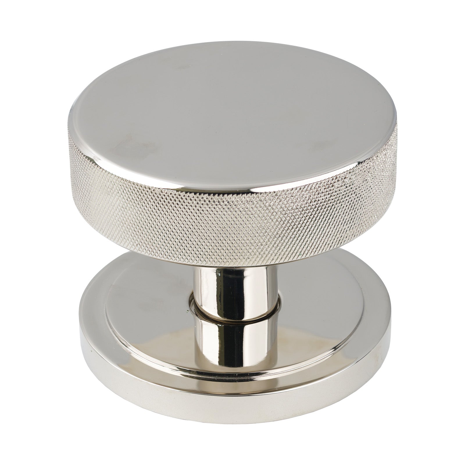 Polished Nickel Art Deco Brompton Centre Door Knob