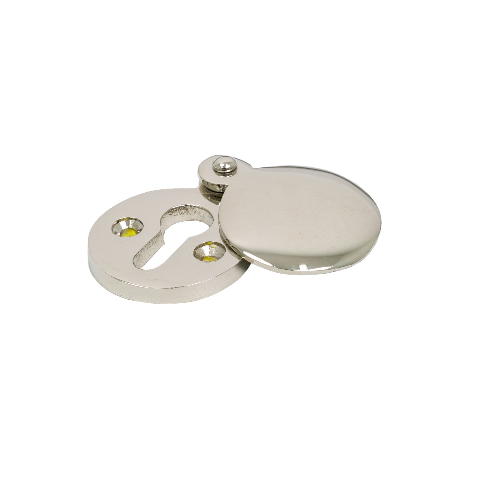 Polished Nickel Round Covered Escutcheon