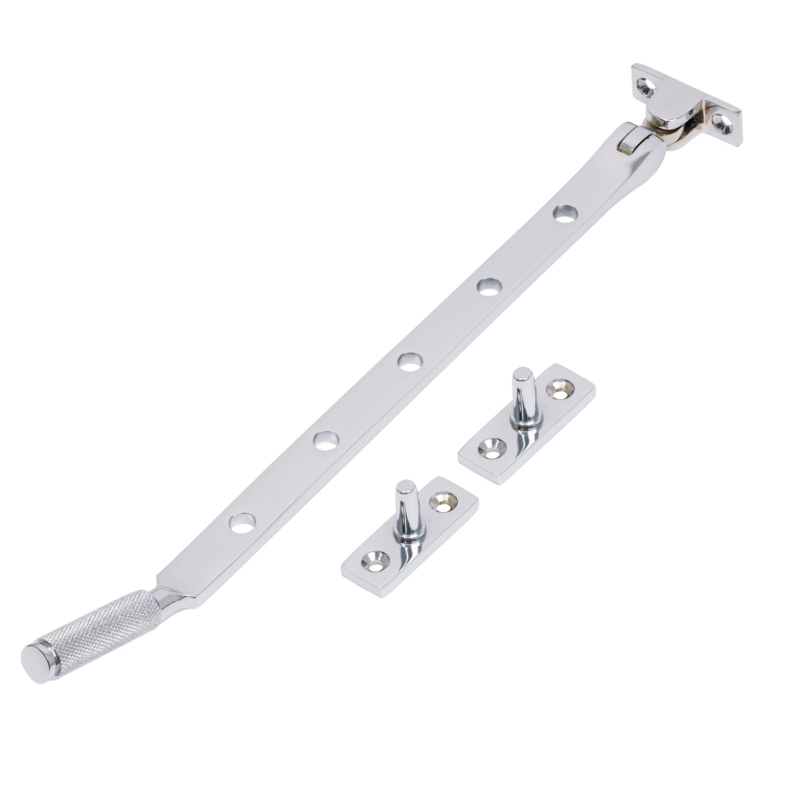 12 Inch Polished Chrome Brompton Window Stay