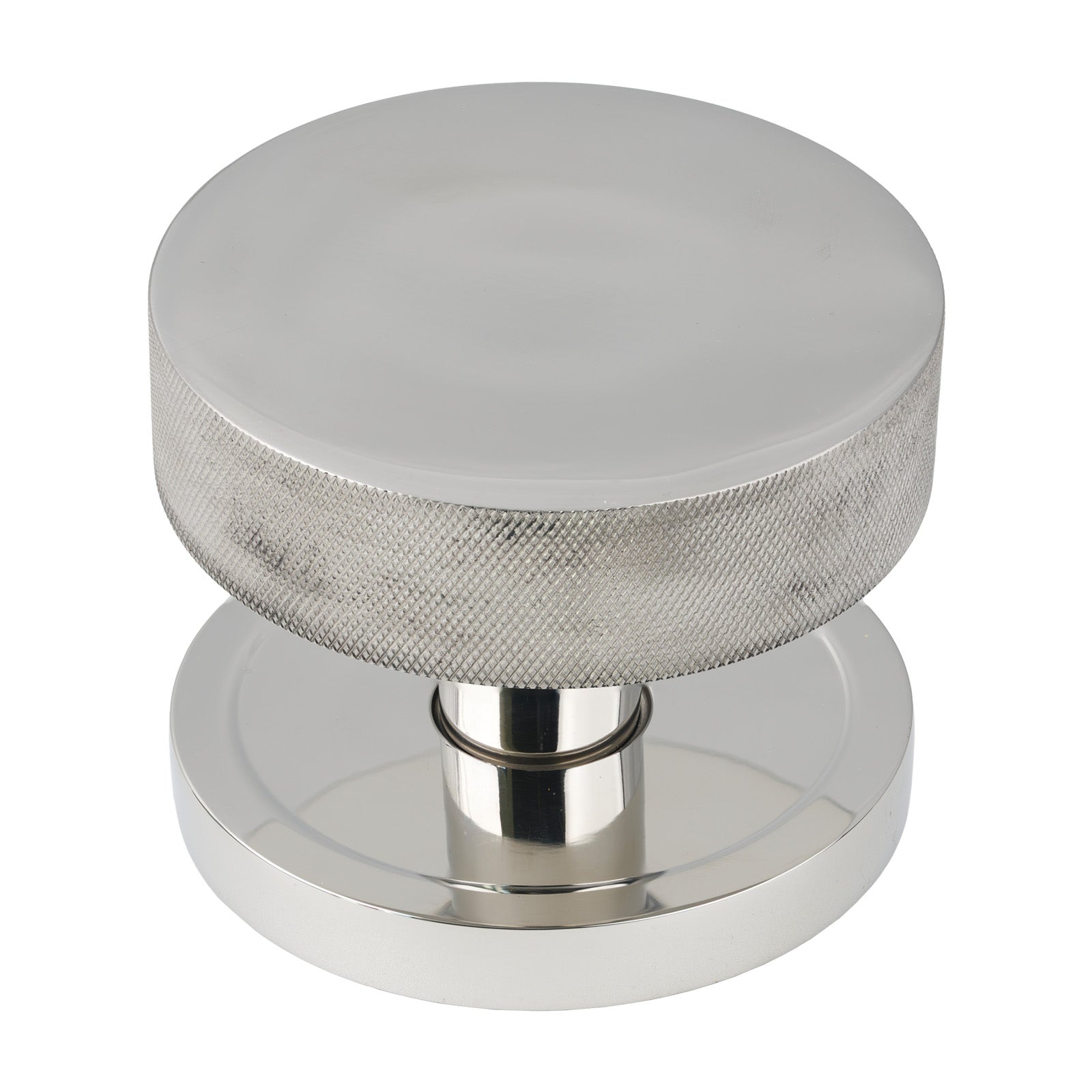 Polished Marine Plain Brompton Centre Door Knob