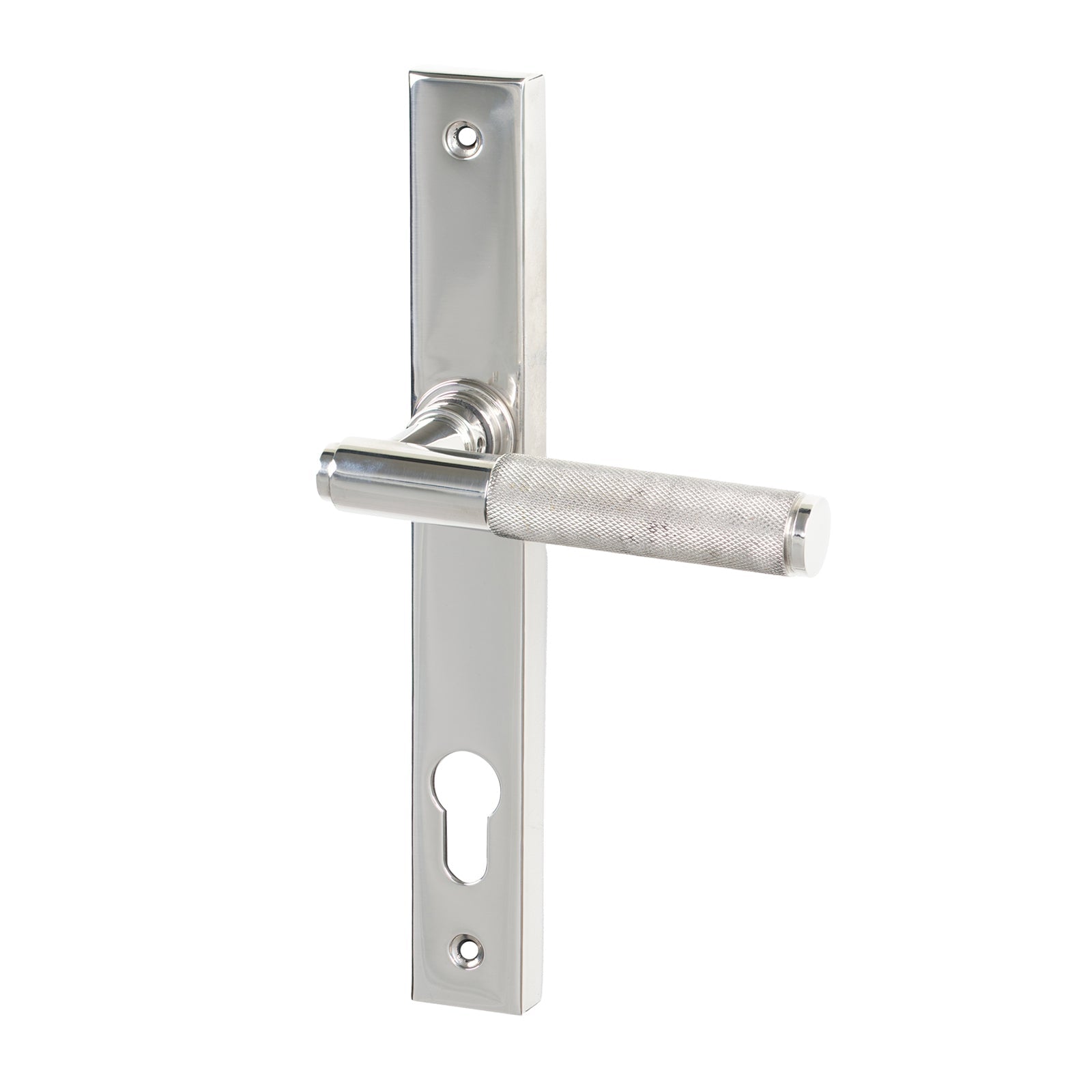 SHOW Polished Marine Brompton Slimline Multipoint Door Handle