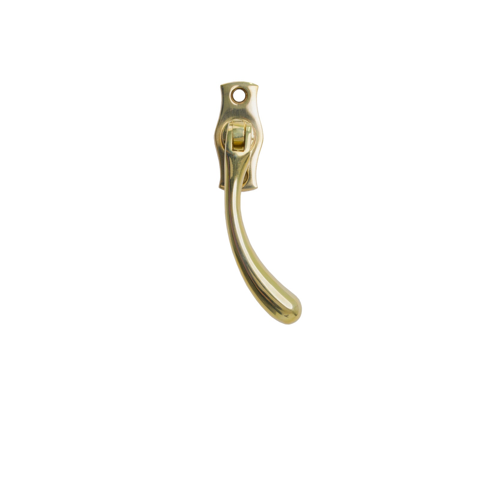 SHOW RH Polished Brass Peardrop Espagnolette