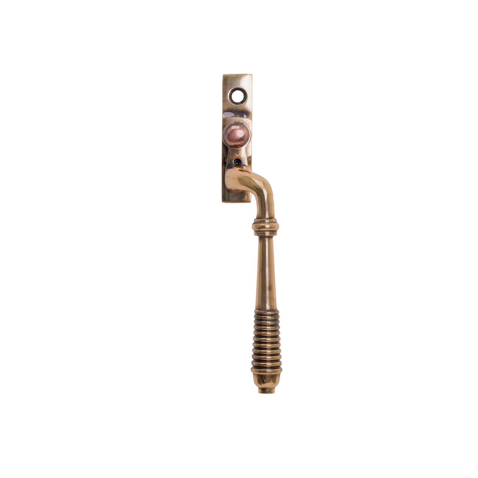 SHOW RH Polished Bronze Reeded Espagnolette