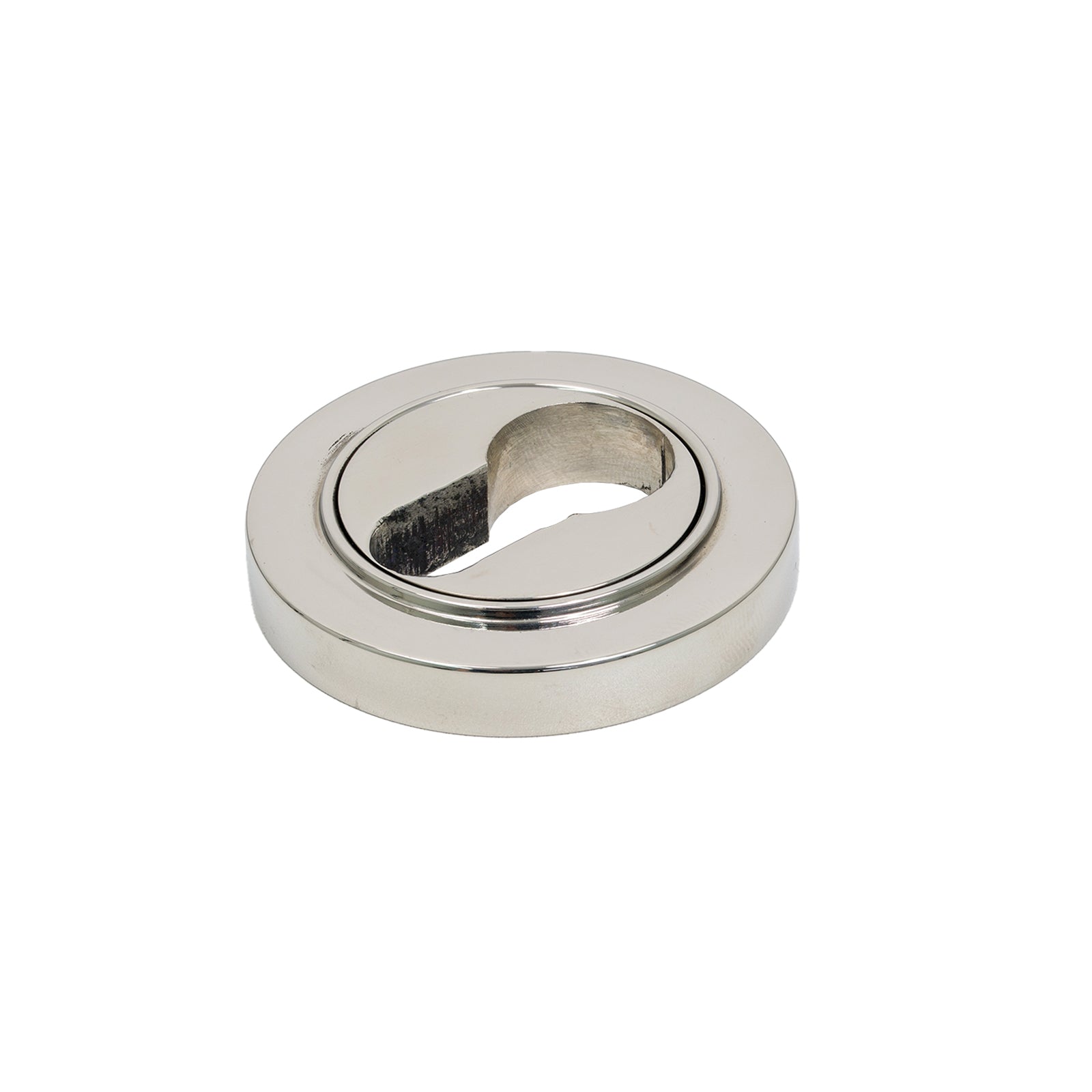 Polished Marine Euro Plain Round Escutcheon