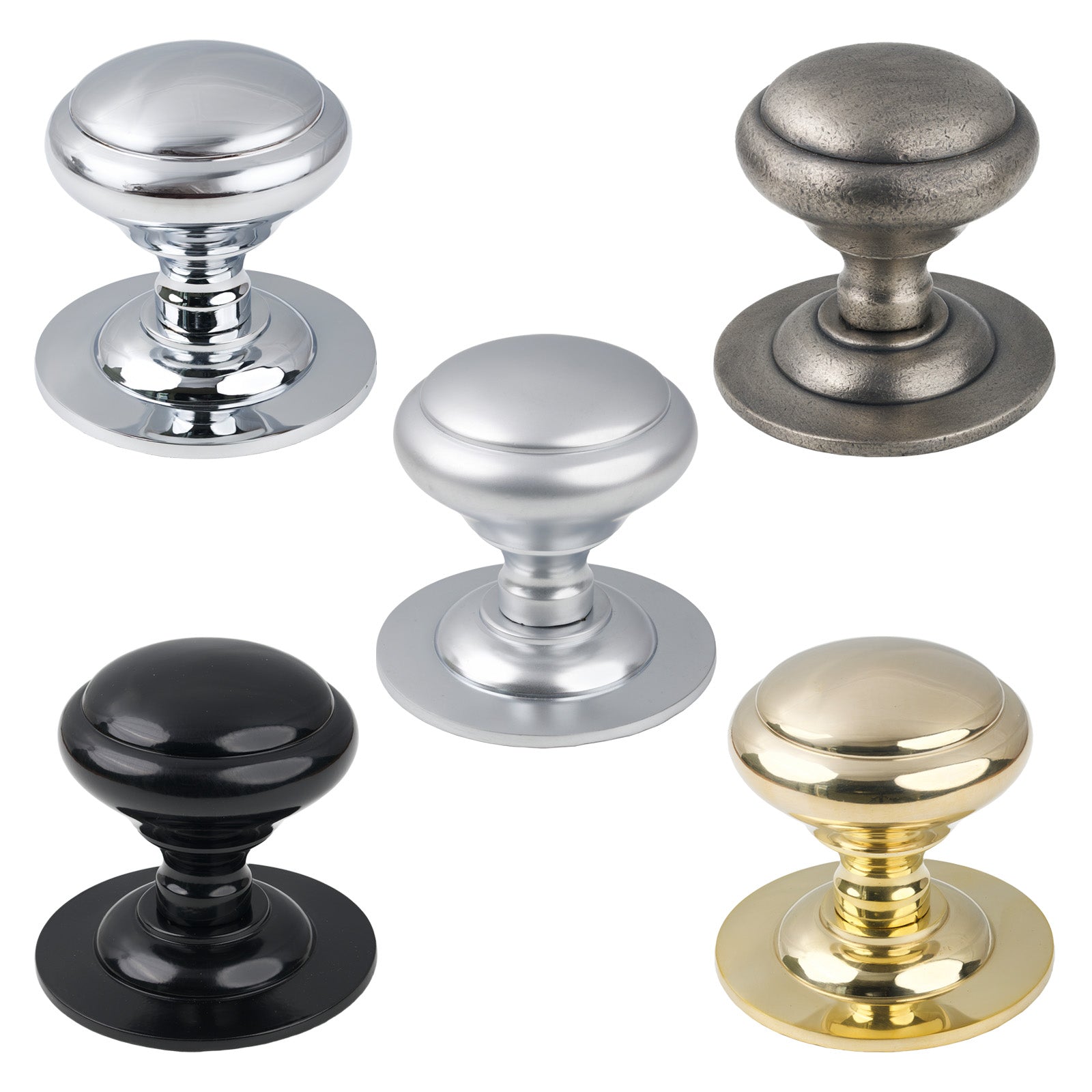 Level Image of Round Centre Door Knob