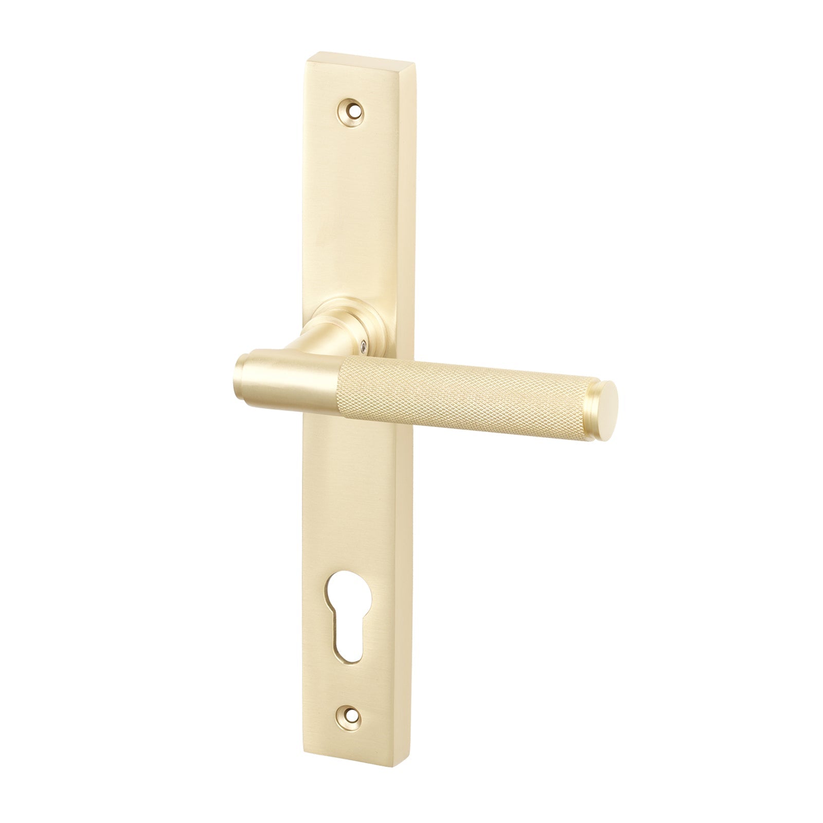 Satin Brass Brompton Slimline Multipoint Door Handle