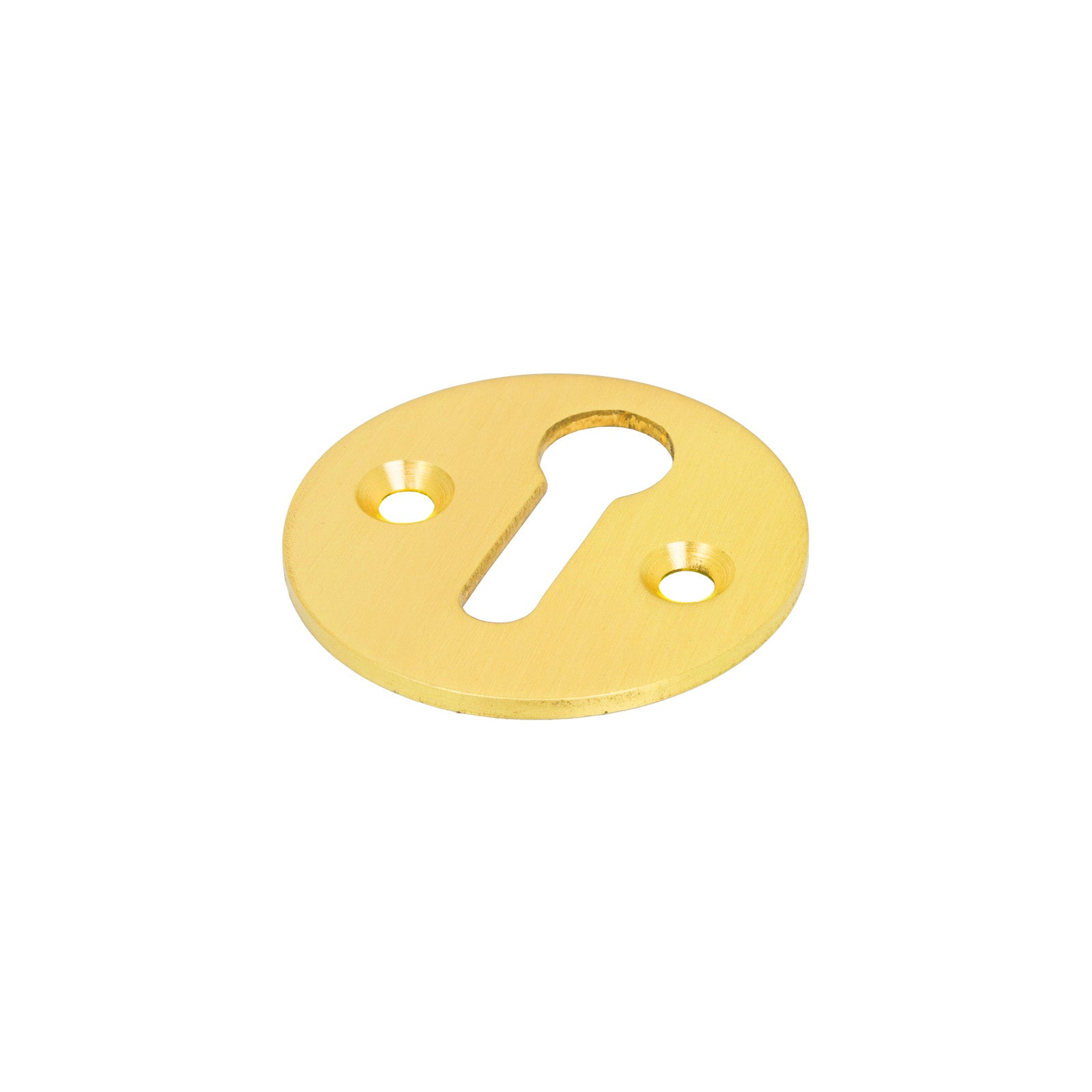 SHOW Image of Plain Escutcheon in Satin Brass finish