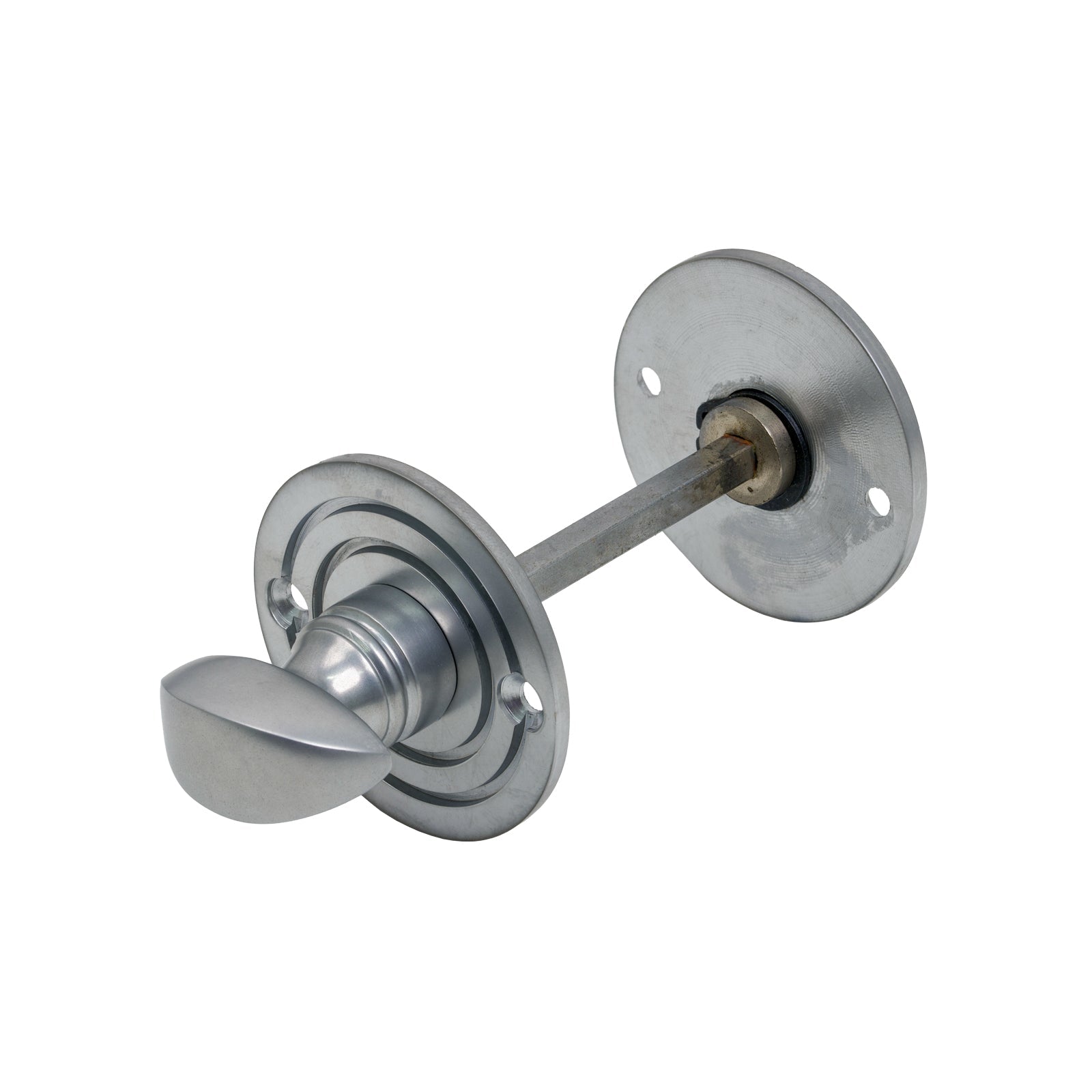 Satin Chrome Round Bathroom Thumbturn