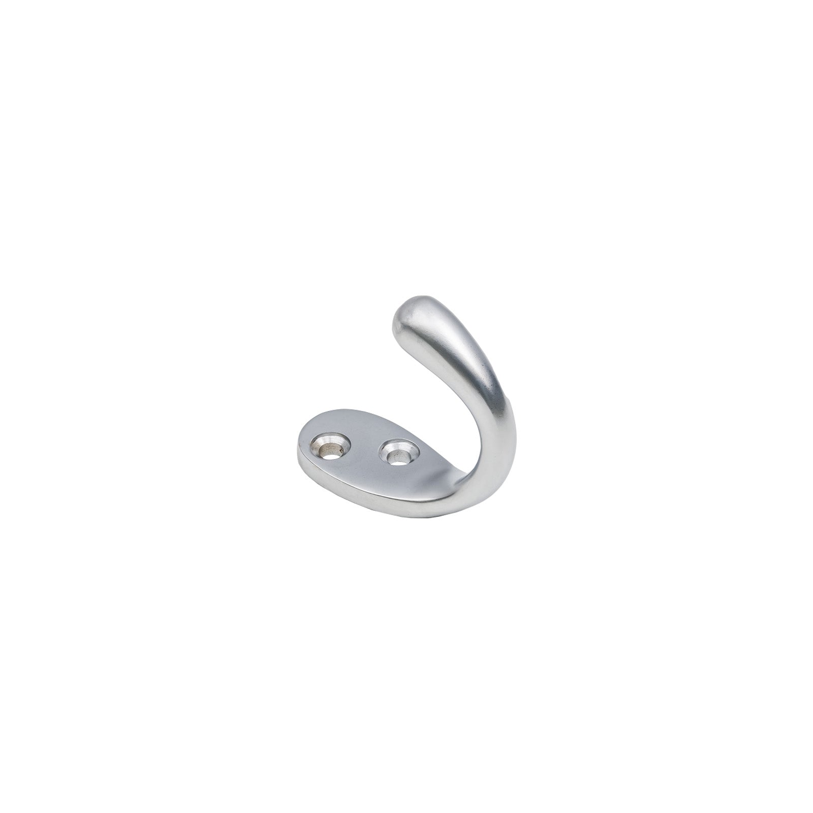 SHOW Satin Chrome Celtic Single Robe Hook