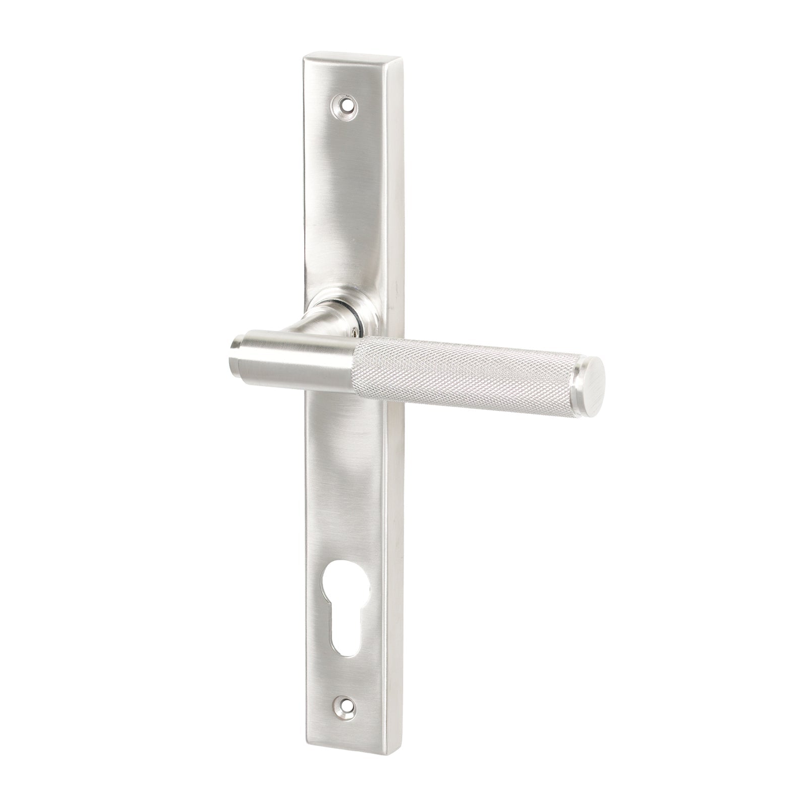 SHOW Satin Marine Brompton Slimline Multipoint Door Handle