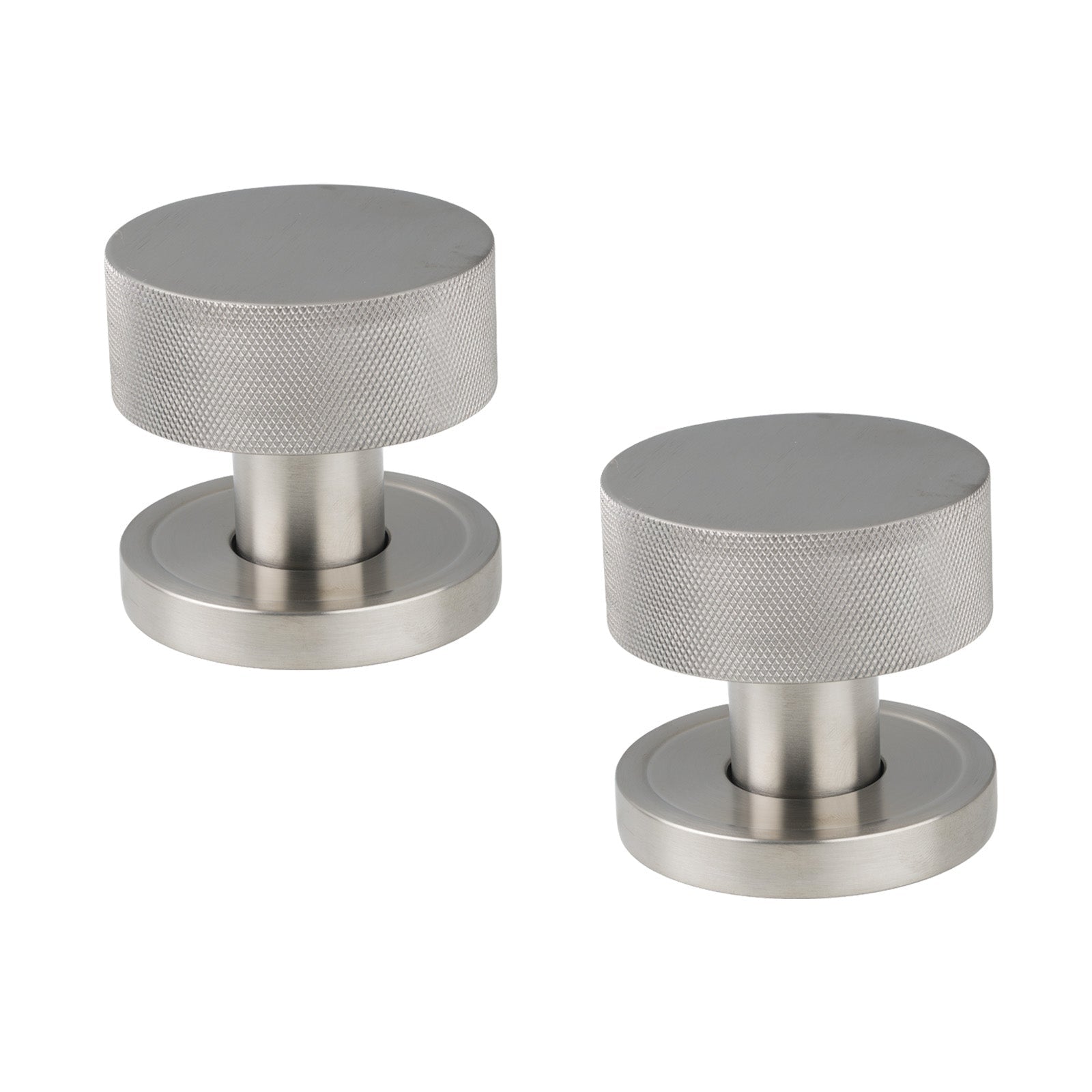 SHOW Satin Marine Plain Brompton Mortice Knobs