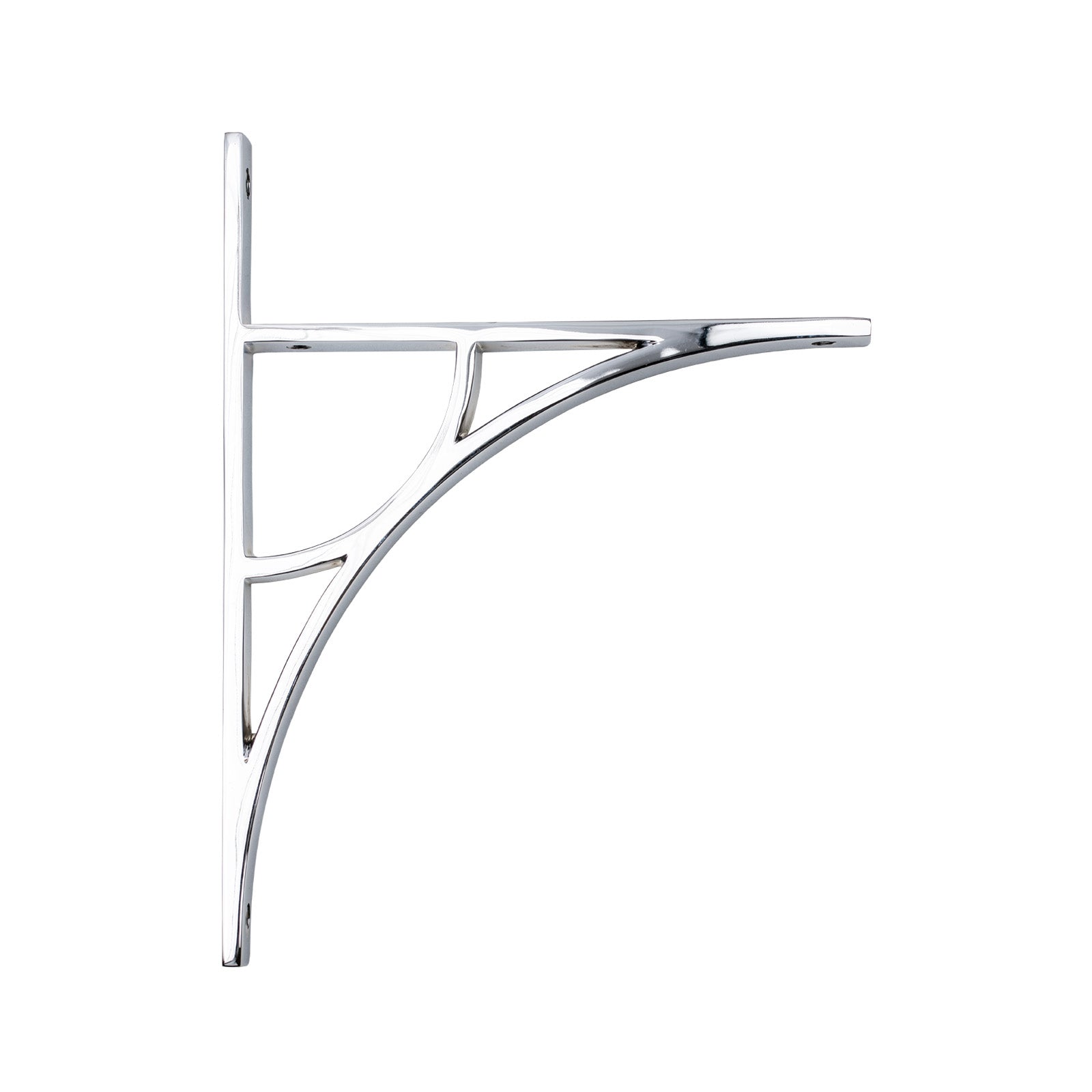 260mm Polished Chrome Tyne Shelf Bracket