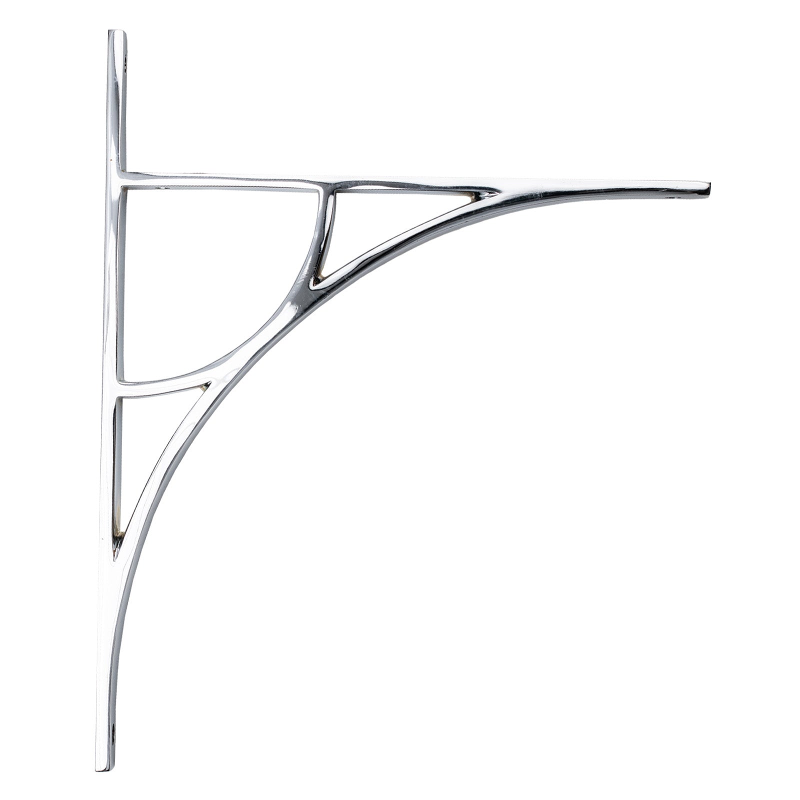 314mm Polished Chrome Tyne Shelf Bracket