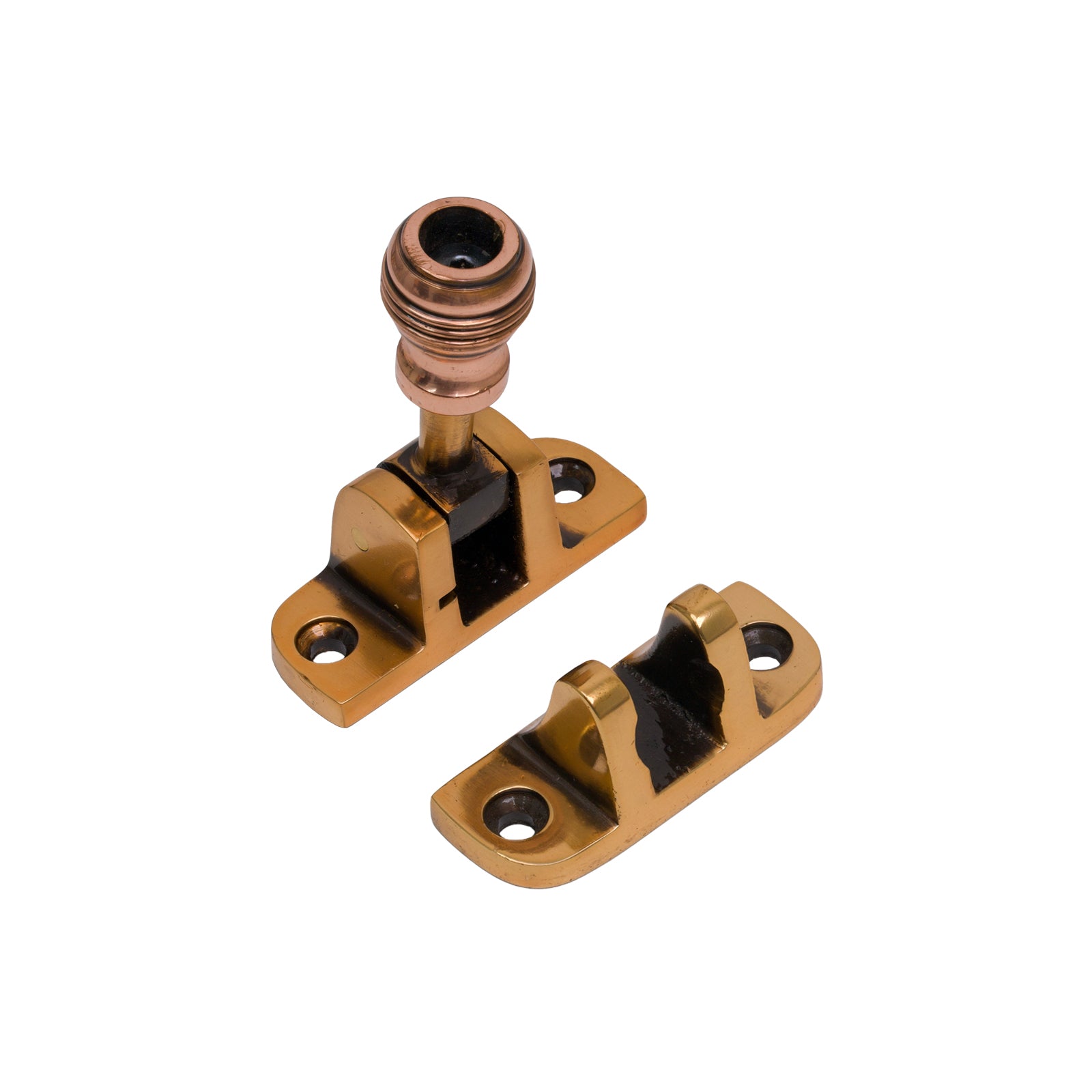 Radiused Prestbury Brighton Fastener Polished Bronze