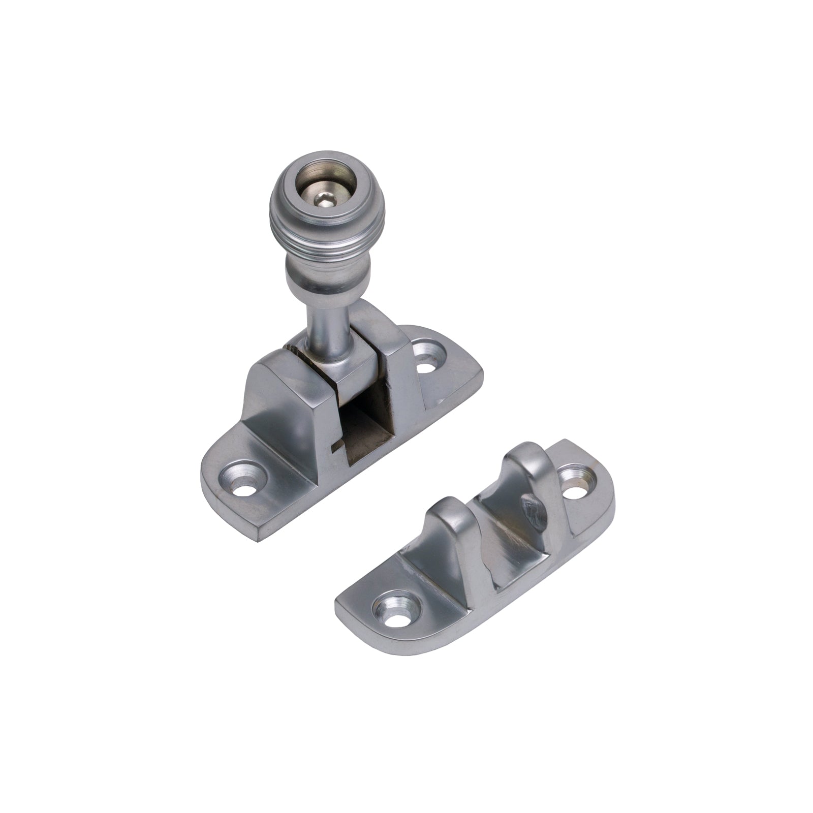 Radiused Prestbury Brighton Fastener Satin Chrome