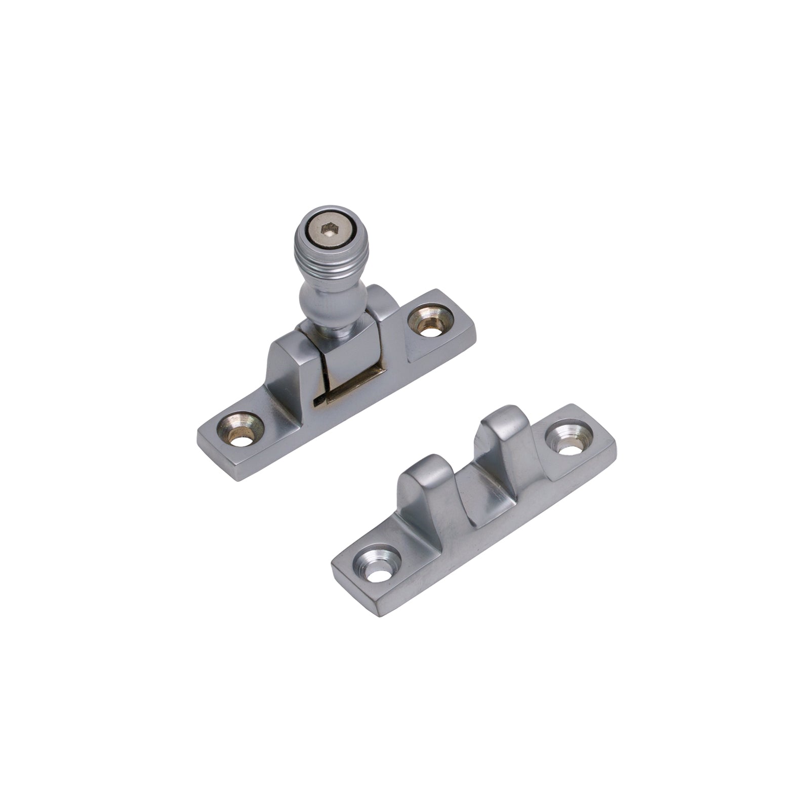 SHOW Square Prestbury Brighton Fastener - Narrow Satin Chrome