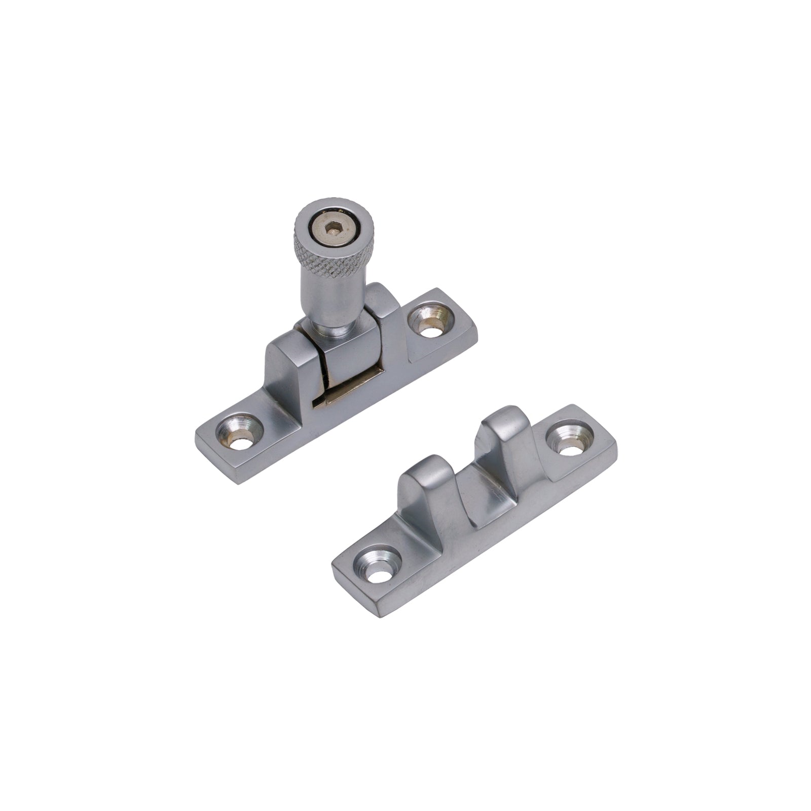 SHOW Square Brompton Brighton Fastener - Narrow Satin Chrome