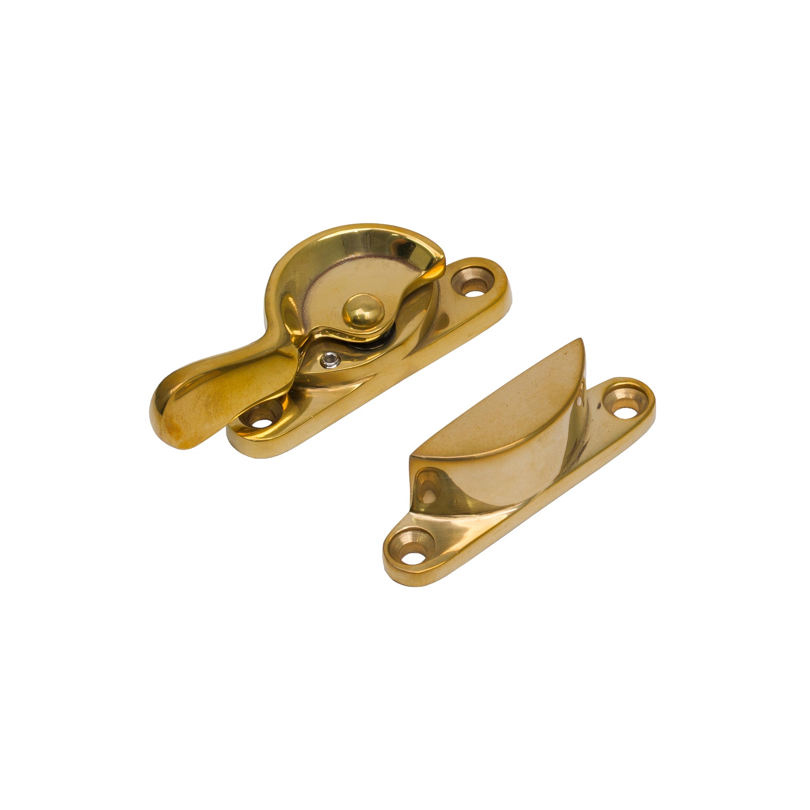 SHOW Fitch Fastener Polished Brass