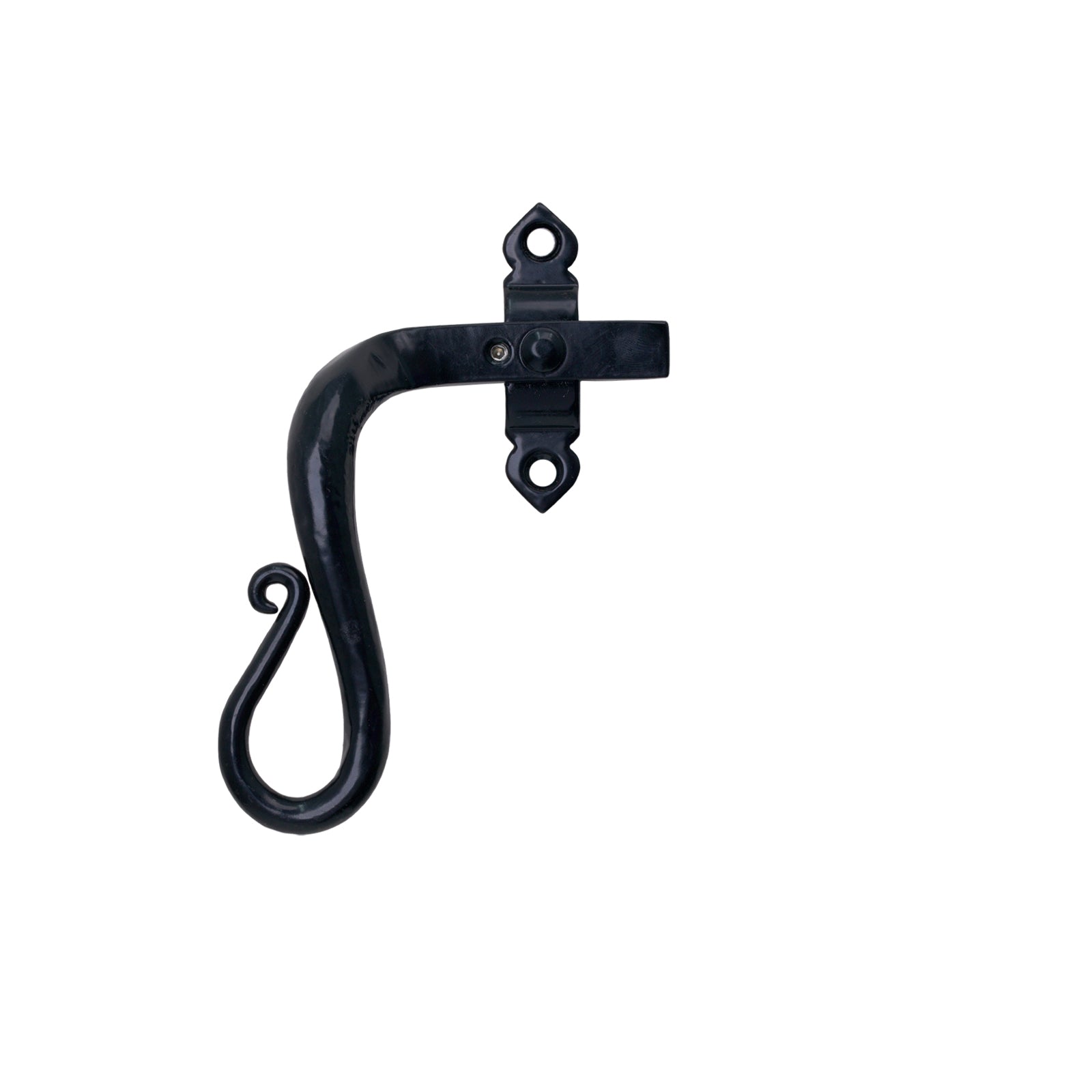 SHOW LH Black Locking Shepherd's Crook Fastener