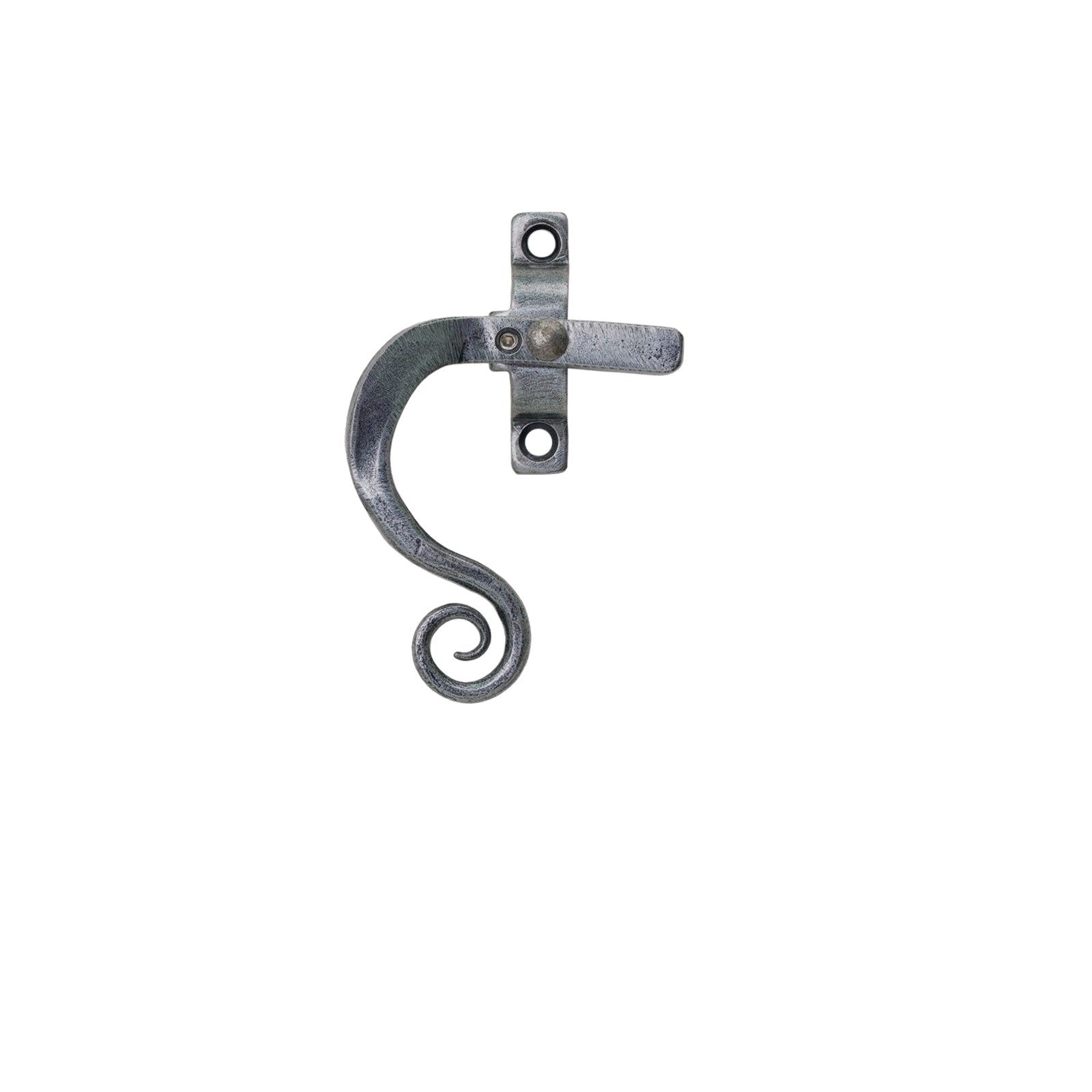 LH Pewter Patina Locking Monkeytail Fastener