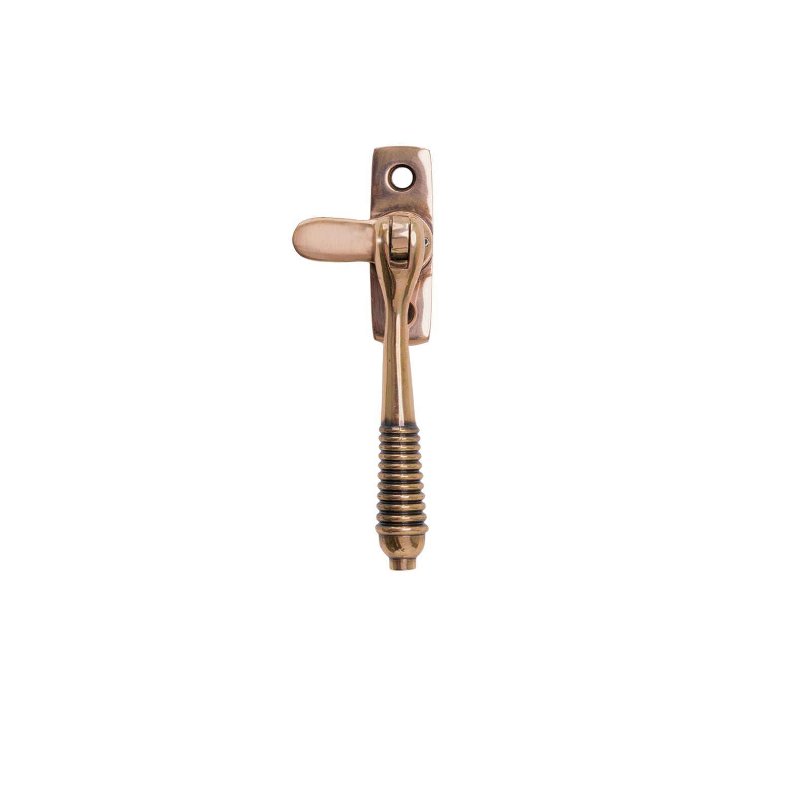 Polished Bronze Locking Reeded Fastener