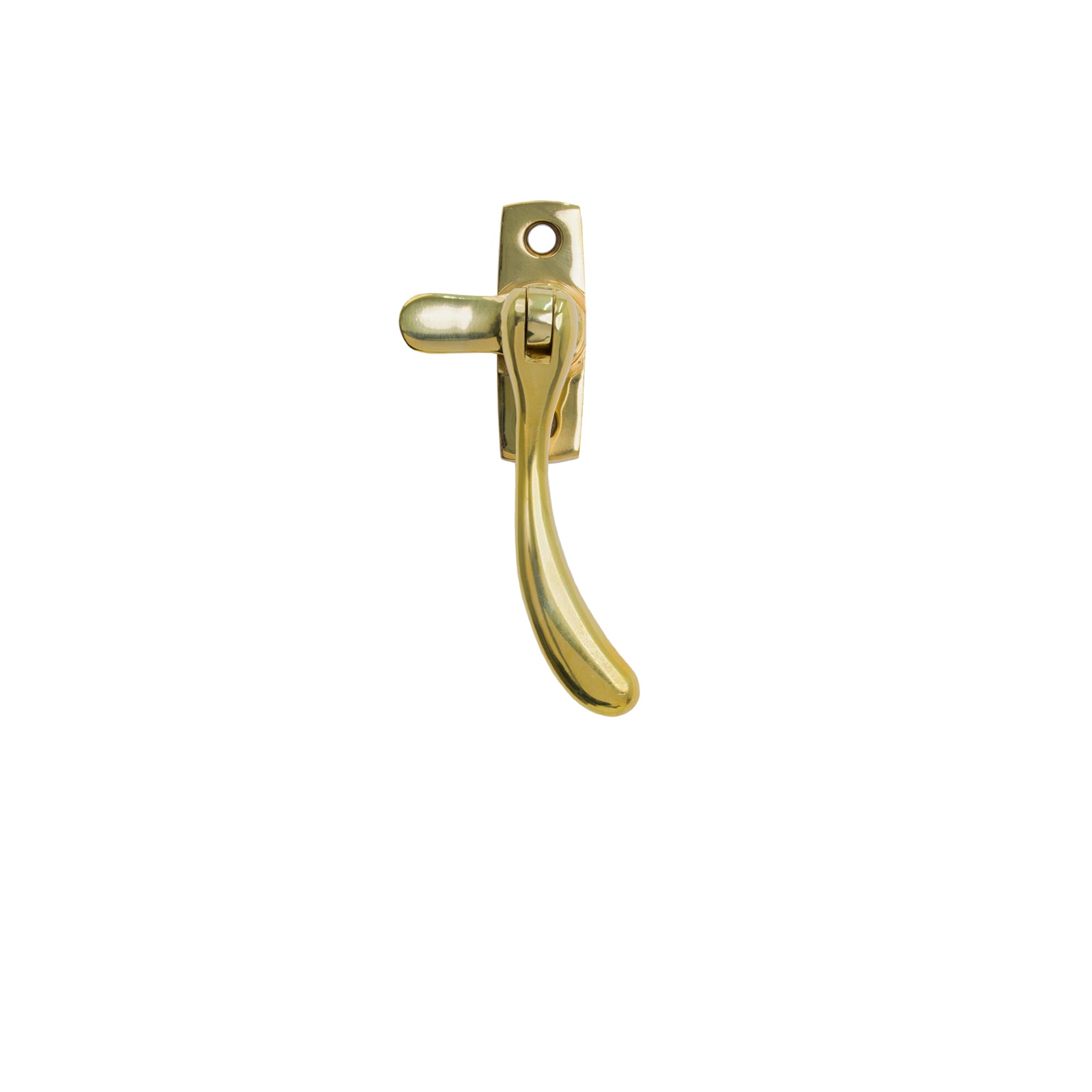 SHOW Polished Brass Peardrop Fastener