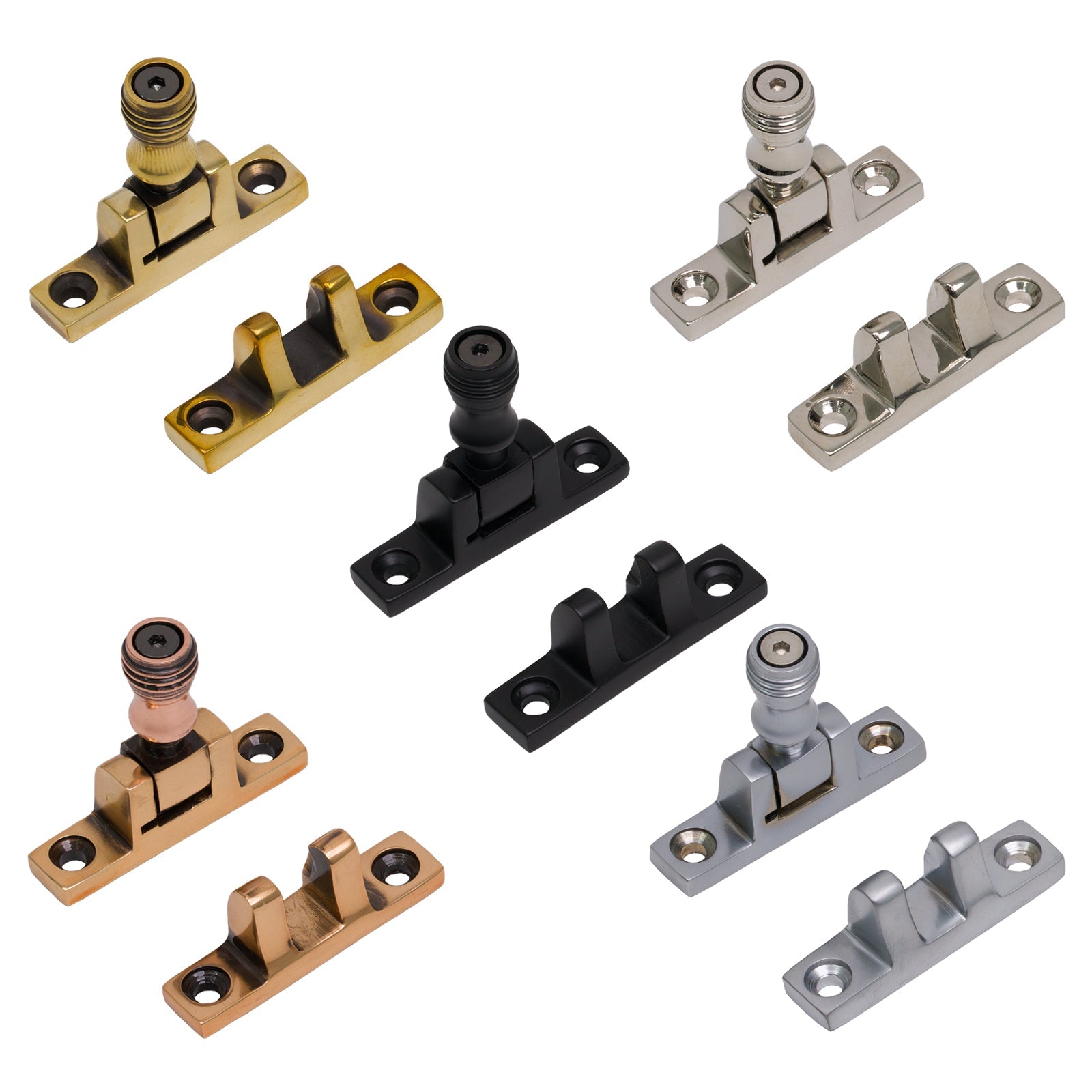 Level Image of Square Prestbury Brighton Fastener - Narrow