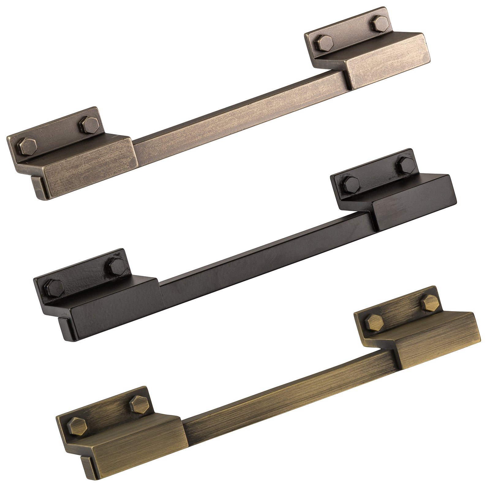 Hoxton Sturt Grooved Cabinet Pull Handle, Contemporary Cupboard Handles &  Pulls
