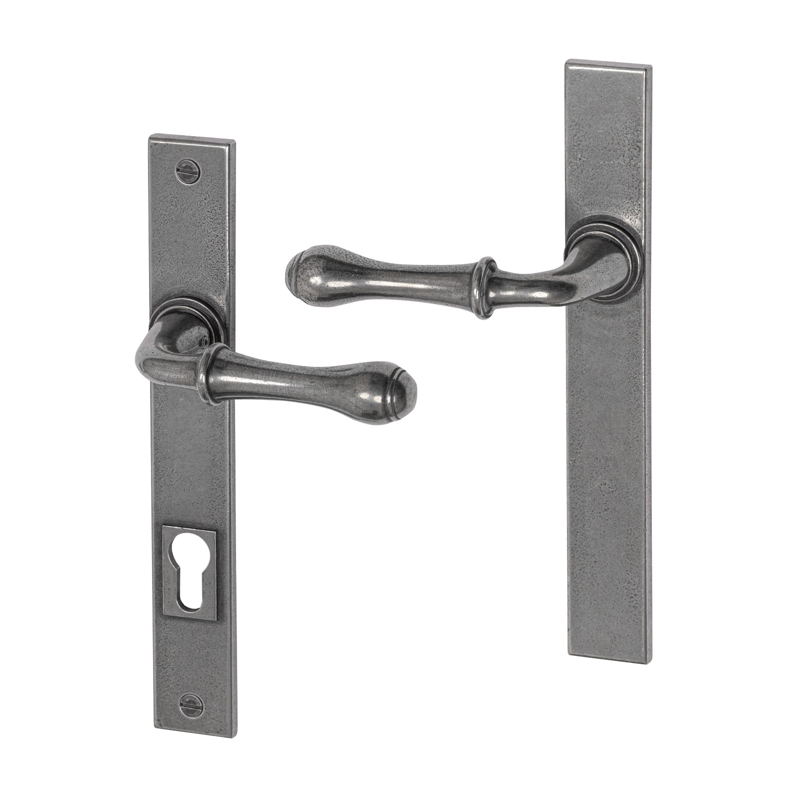 Derwent Pewter Multipoint Door Handles 