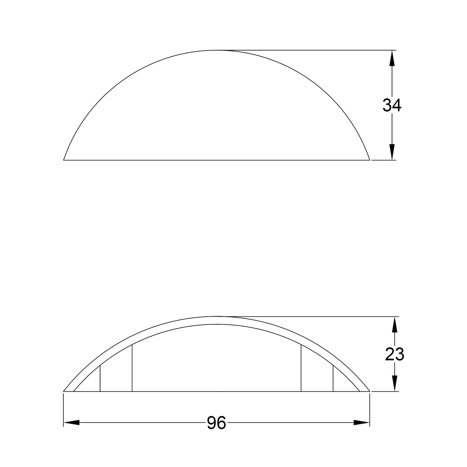 Hutton Pewter Cup Handle JPEG Drawing SHOW